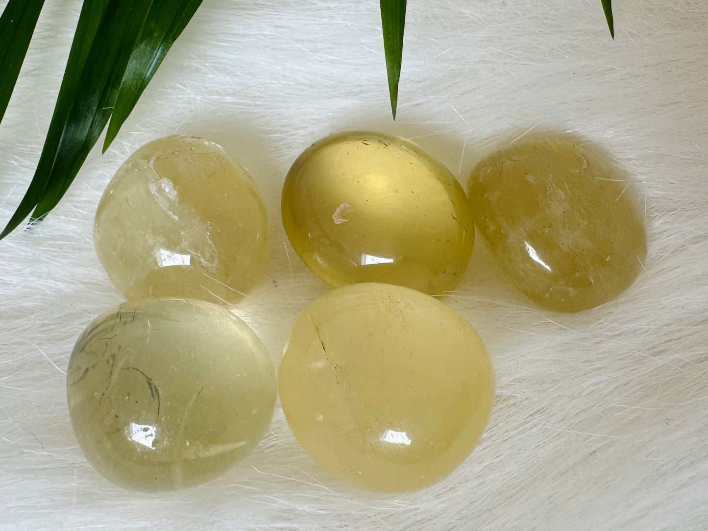Lemon Quartz Tumbled - Moon Room Shop and Wellness