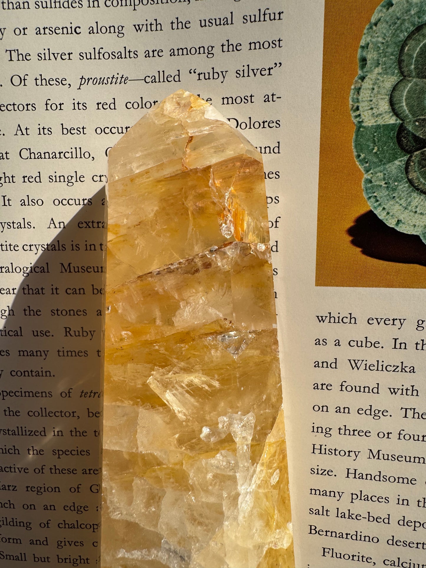 Golden Healer Quartz Tower 402 g Brazil - Divine Beauty - Moon Room Shop and Wellness