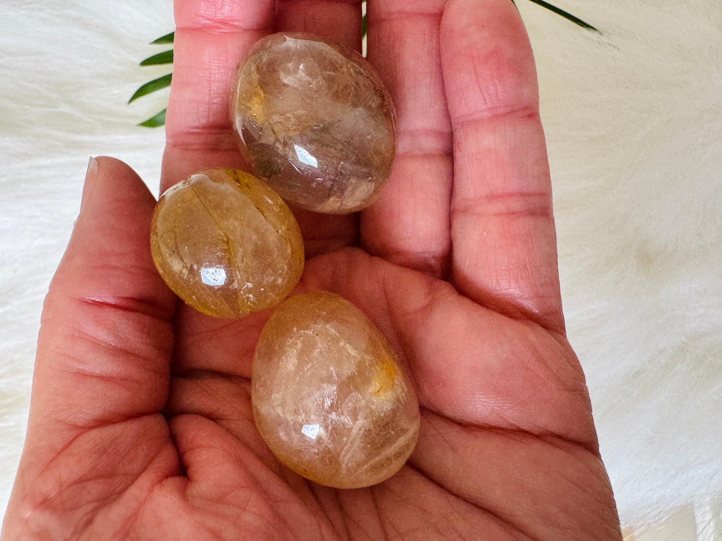 Golden Healer Quartz Tumbled - Moon Room Shop and Wellness