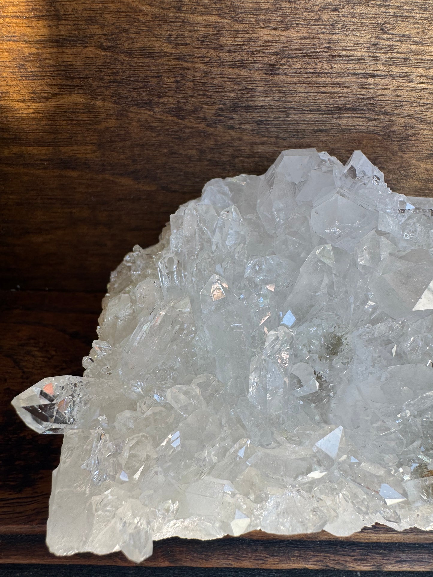 Clear Quartz Sparkly Brazilian Cluster 1.12 lb - Moon Room Shop and Wellness
