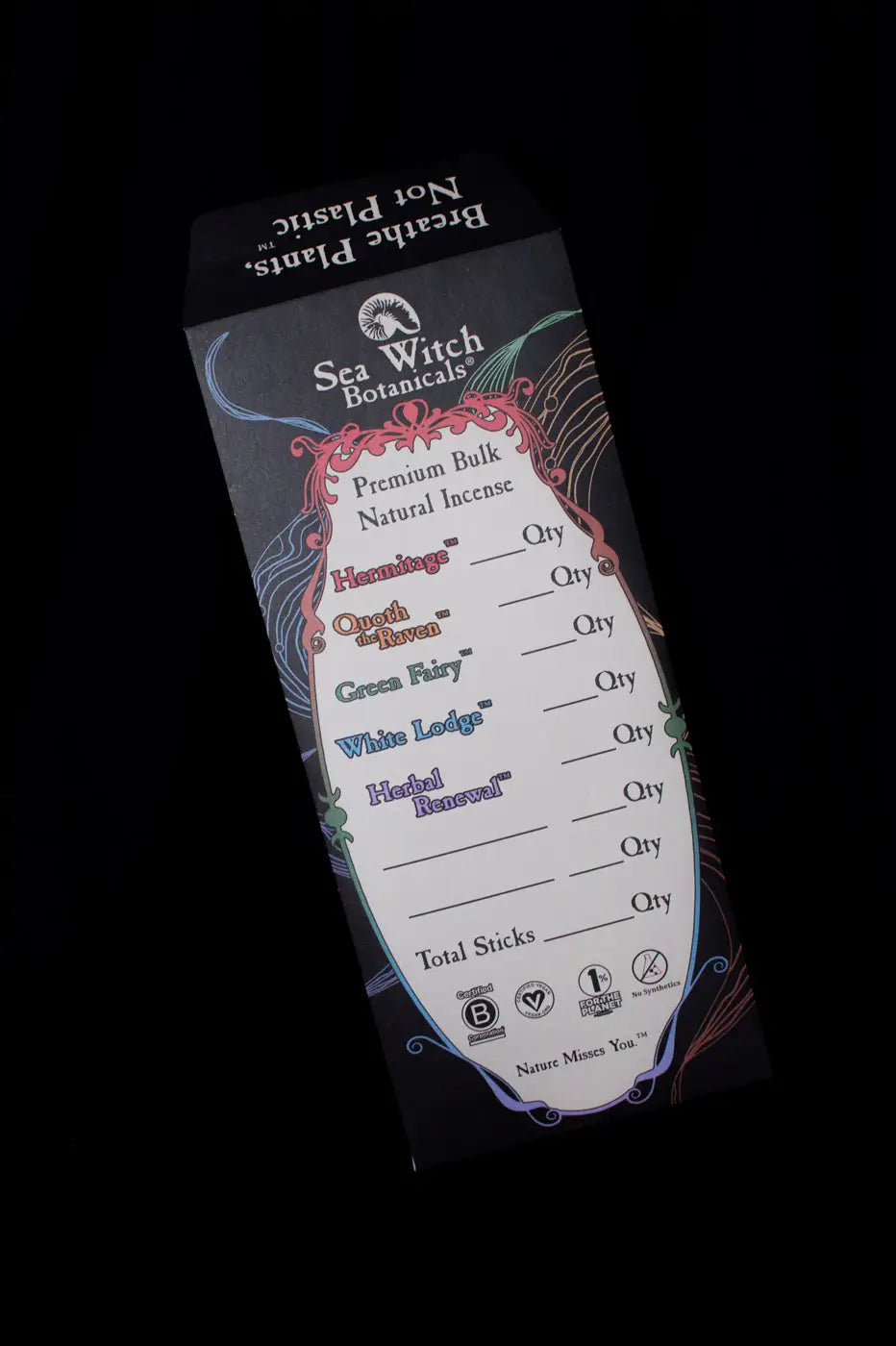 All Natural-White Lodge Single Stick-Fir & Cedar- Local PNW - Moon Room Shop and Wellness