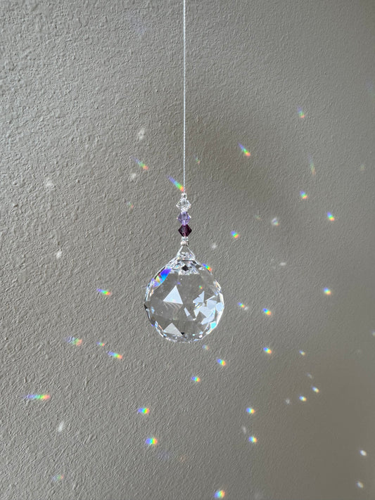Magical Laurainbo Crystal Ball / Prism 30mm - Moon Room Shop and Wellness