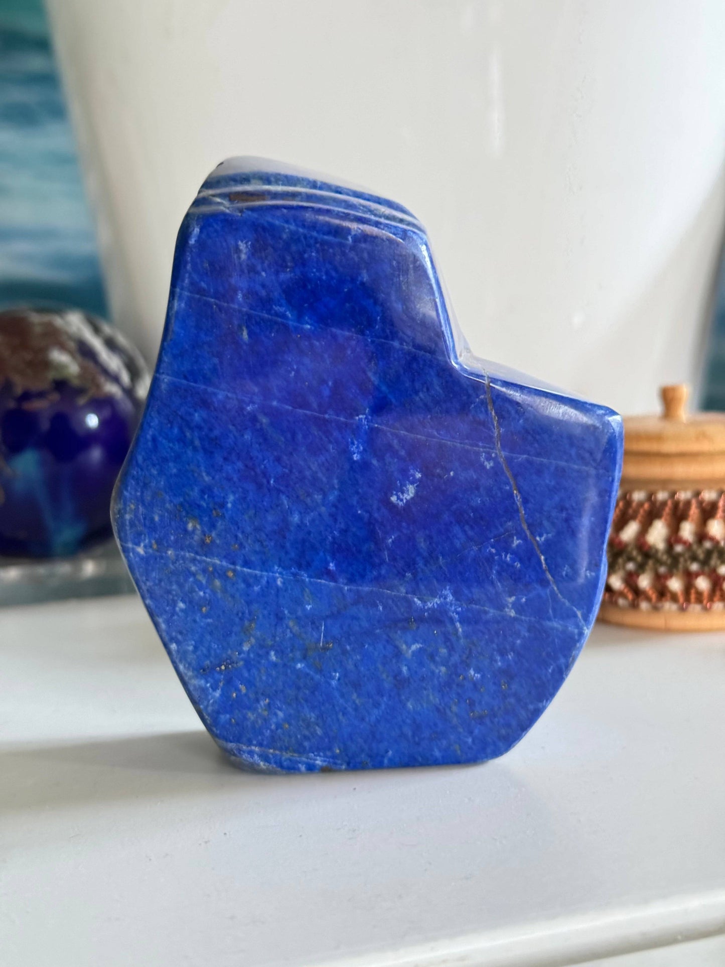 Lapis Lazuli Freeform Afghanistan 1.08 lb - Moon Room Shop and Wellness
