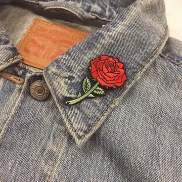 Red Rose Patch, Small - Moon Room Shop and Wellness