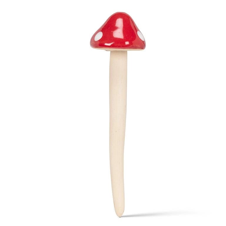 Mini Red Cap Mushroom Stake 5"H - Moon Room Shop and Wellness