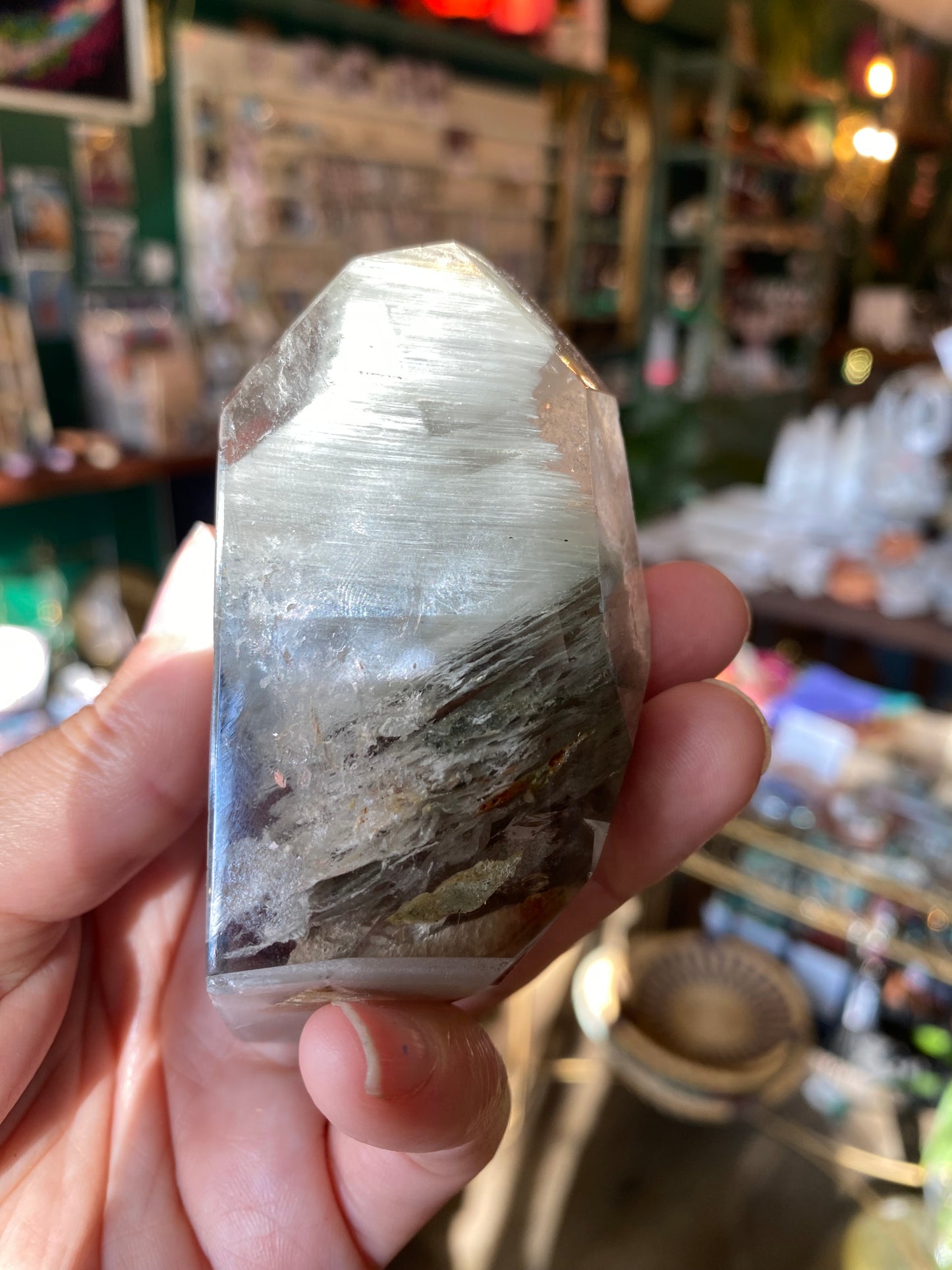 1000 Layer Garden Quartz - Lodolite- 204 g - Moon Room Shop and Wellness