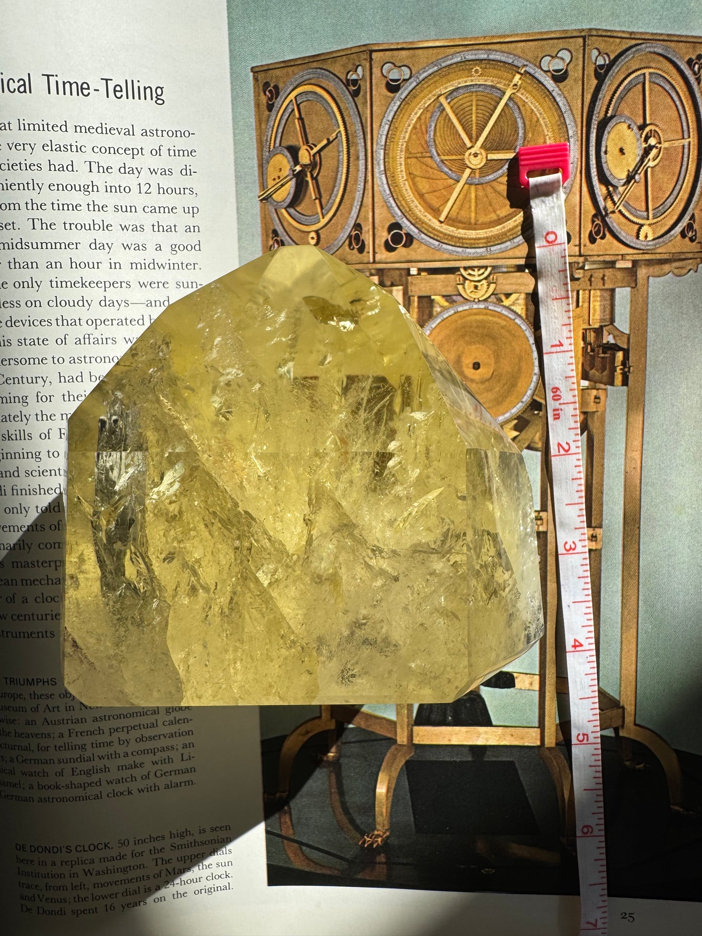 Lemon Quartz Tower 1.67 pound Brazil Gorgeous - Moon Room Shop and Wellness