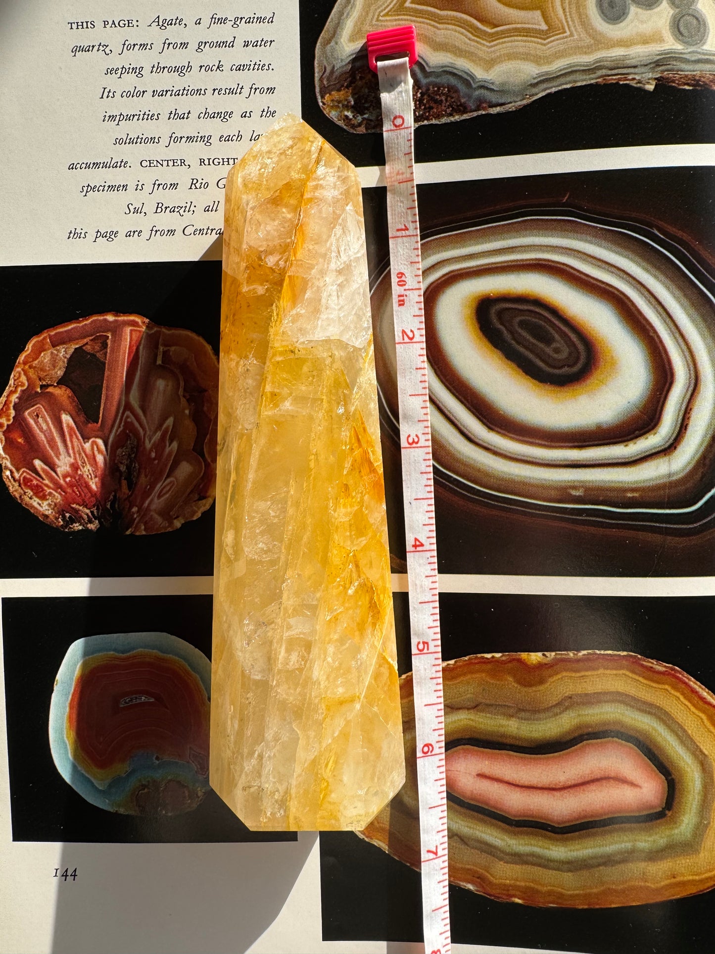 Golden Healer Quartz Tower 310 g Brazil - Divine Beauty - Moon Room Shop and Wellness