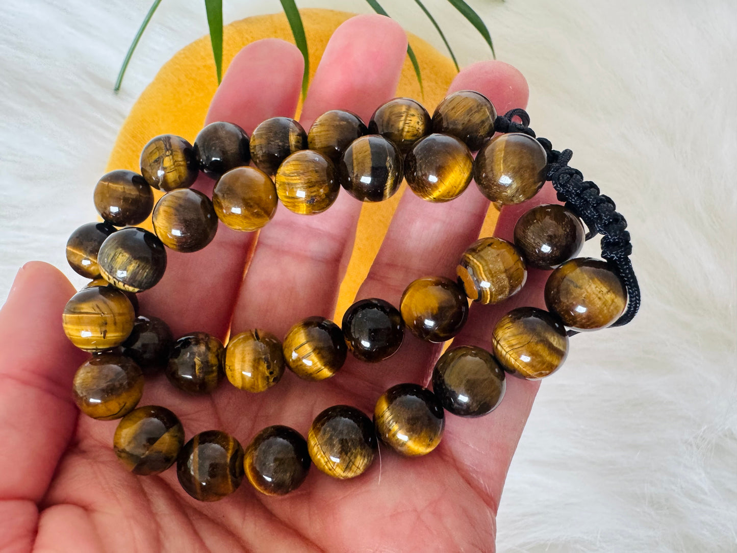 Tiger’s Eye Grade A++ Adjustable Bracelet 10mm - Moon Room Shop and Wellness