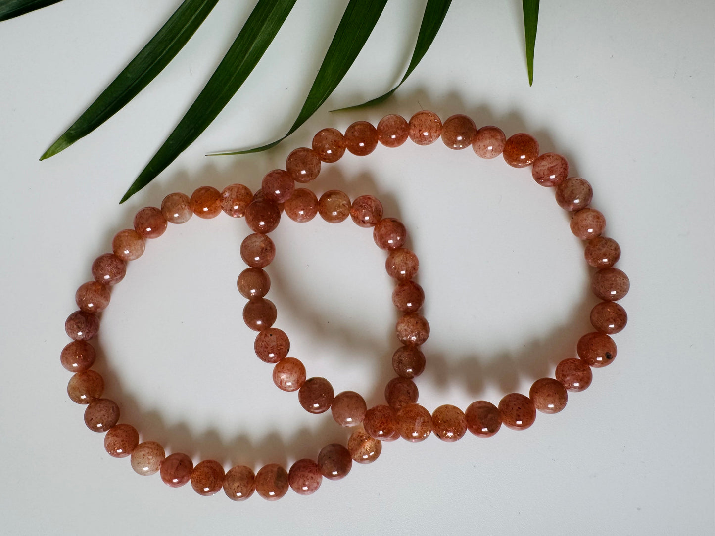 Sunstone Stretch Bracelet 6mm - Moon Room Shop and Wellness