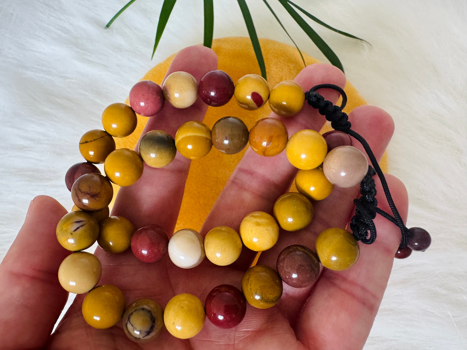 Mookaite Grade A ++ Adjustable Bracelet 10 mm - Moon Room Shop and Wellness