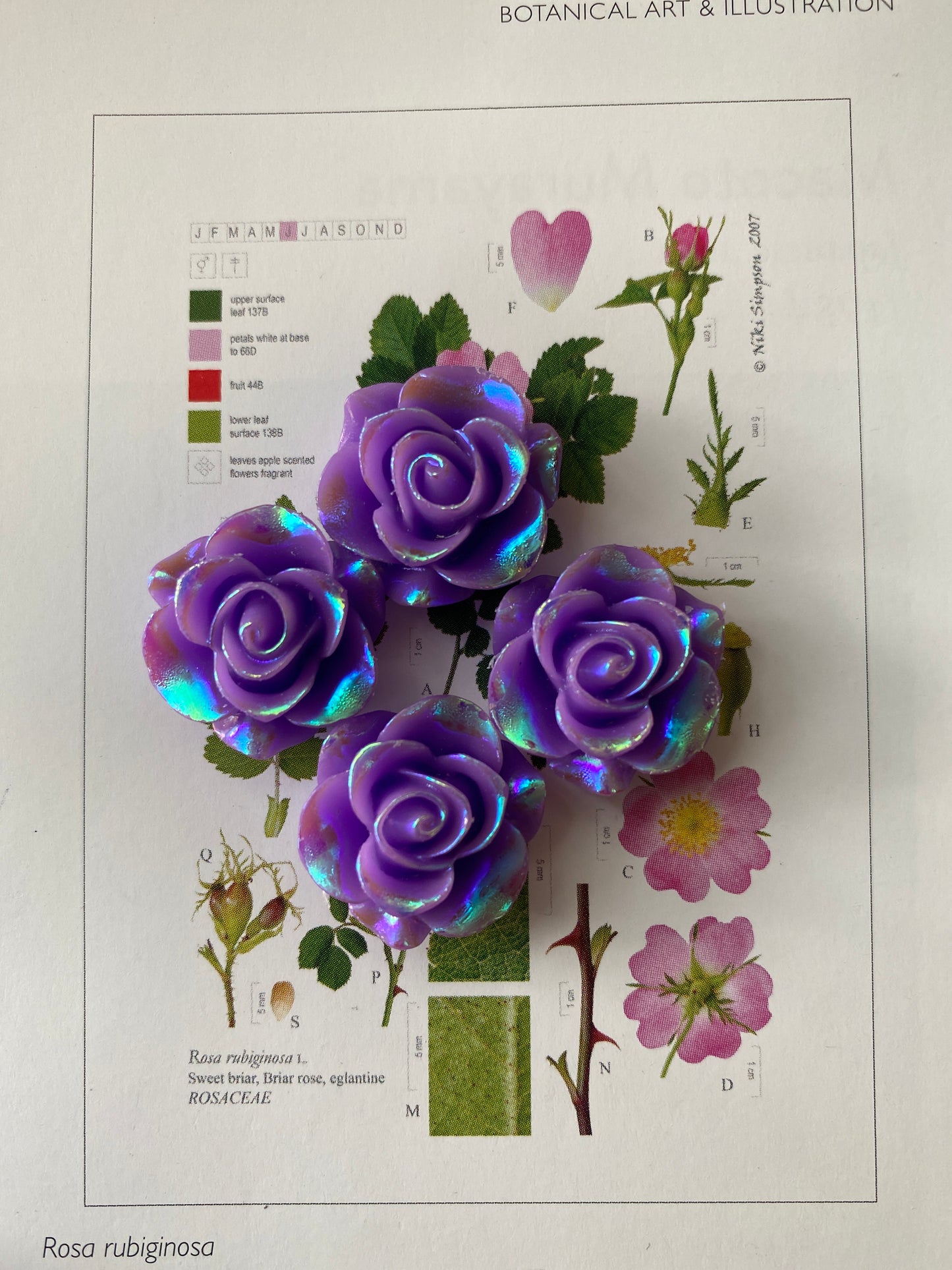 Rose Mini Charm - Moon Room Shop and Wellness
