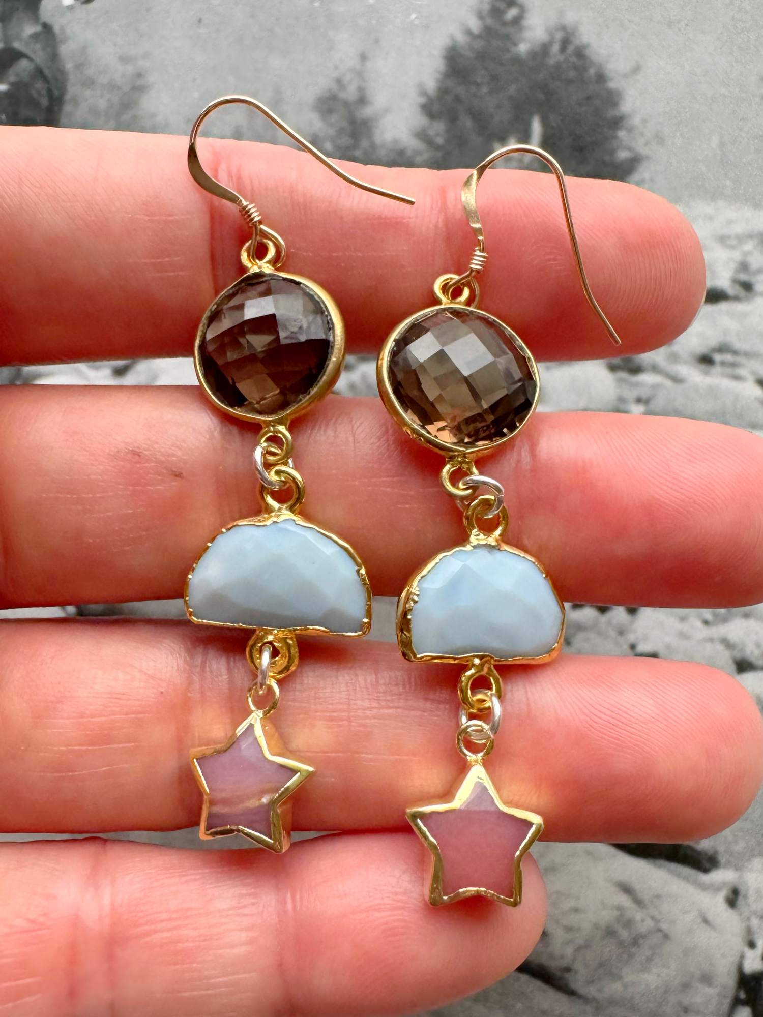 Lay in the Mist Earrings - Moon Room Shop and Wellness