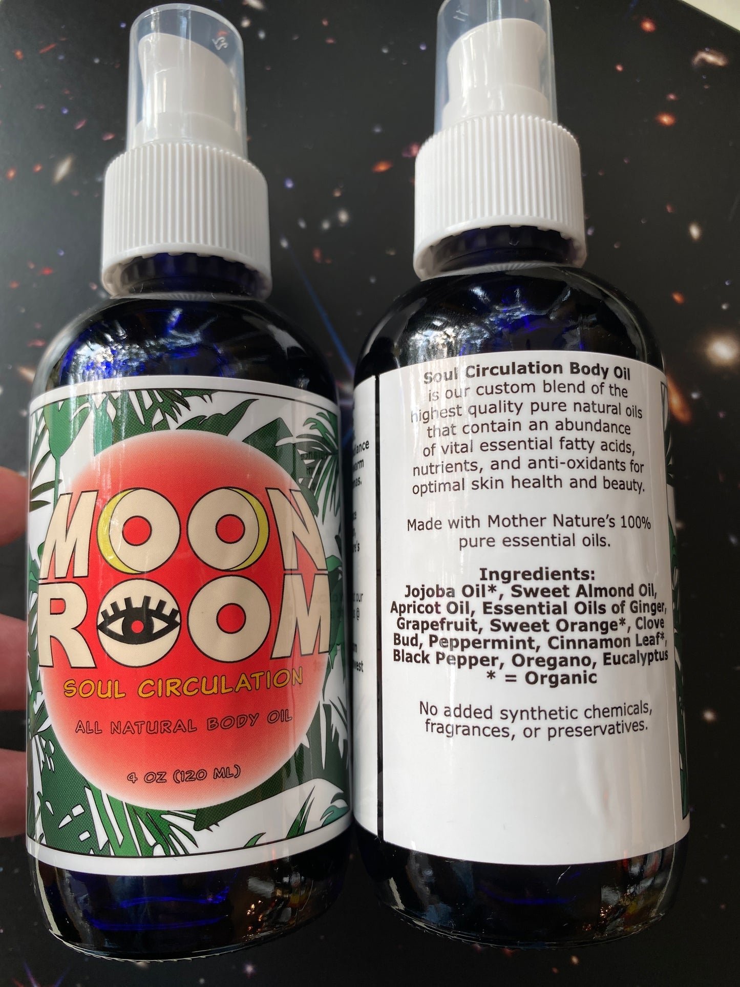 Moon Room Soul Circulation Body Oil 4oz - Moon Room Shop and Wellness