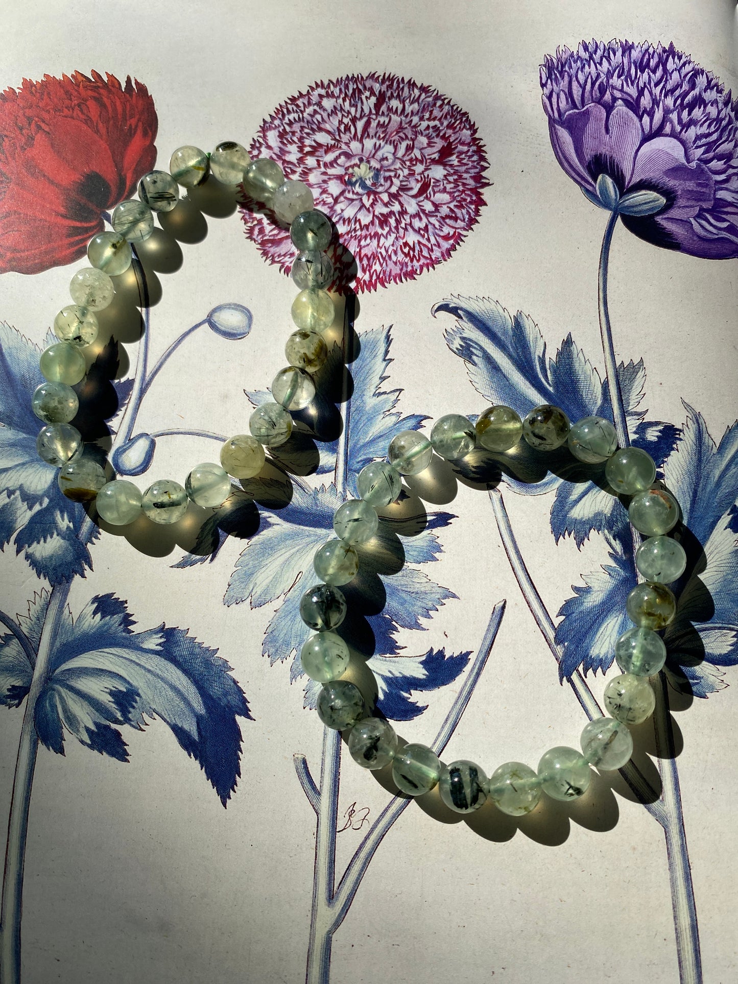 Prehnite Stretch Bracelet 8mm - Moon Room Shop and Wellness