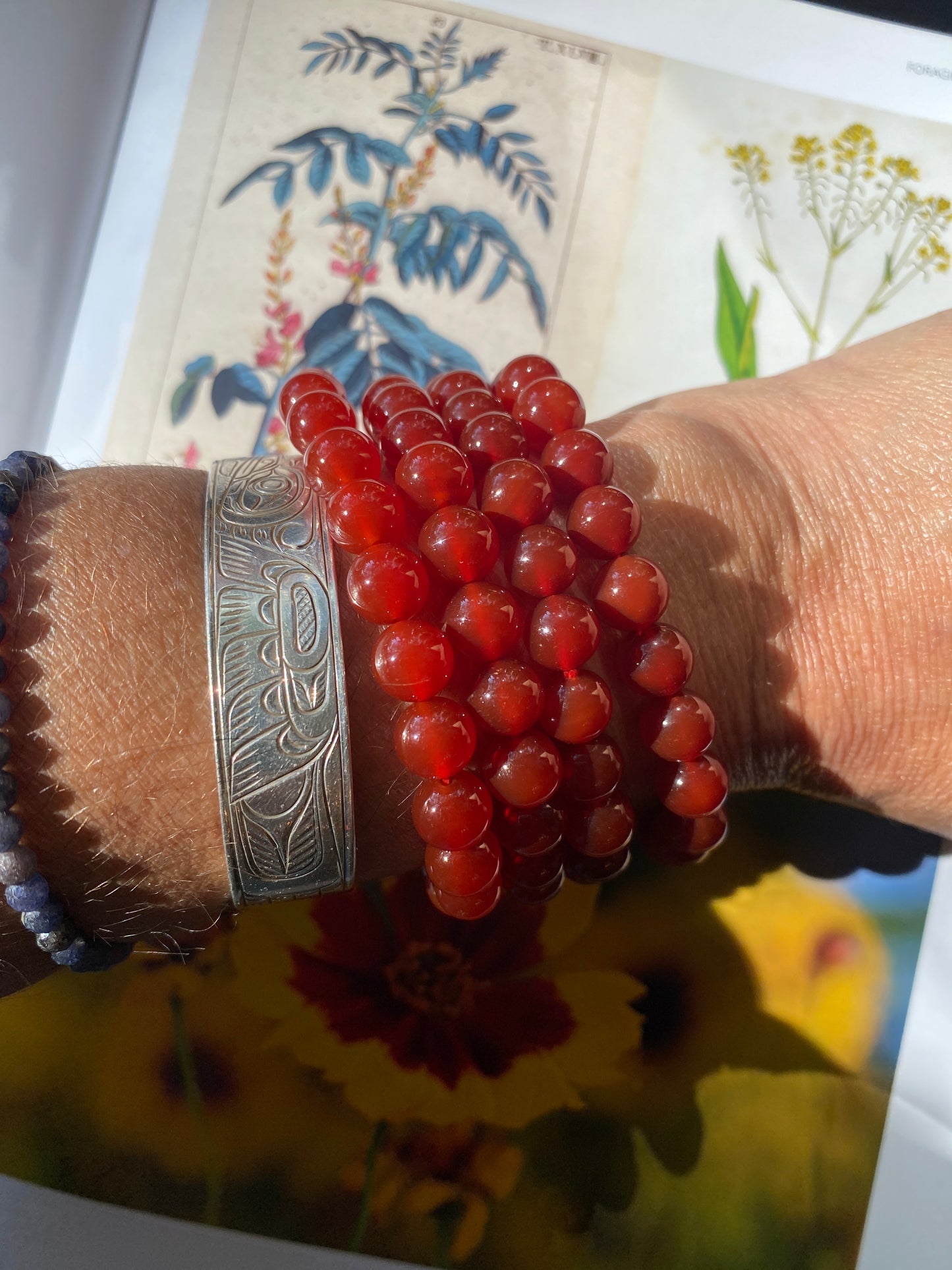 Carnelian Stretch Bracelet - Moon Room Shop and Wellness