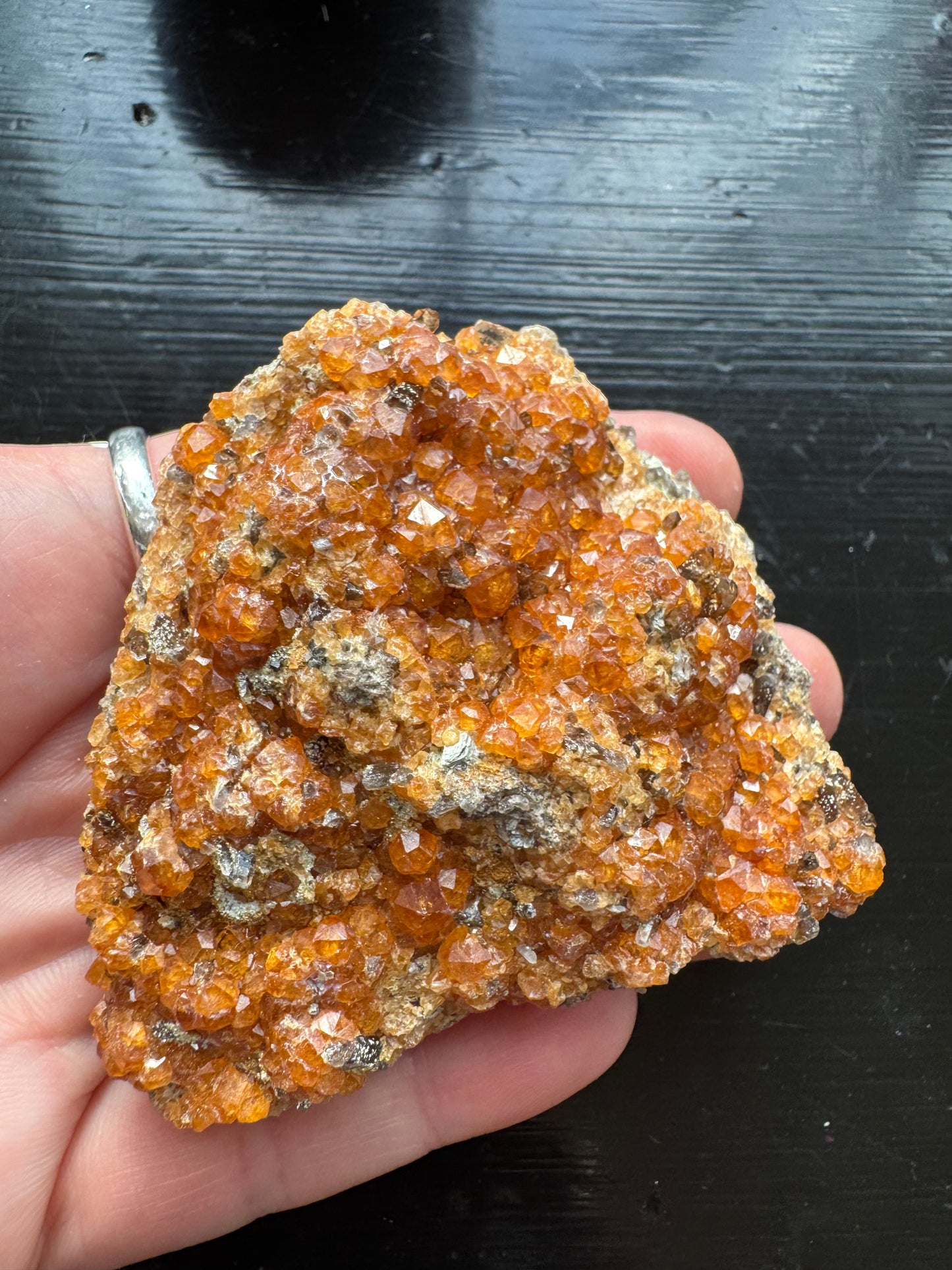 Spessartine Garnet Specimen 136 g - Moon Room Shop and Wellness