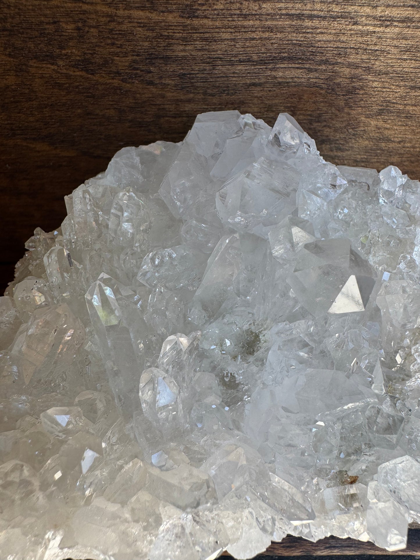 Clear Quartz Sparkly Brazilian Cluster 1.12 lb - Moon Room Shop and Wellness