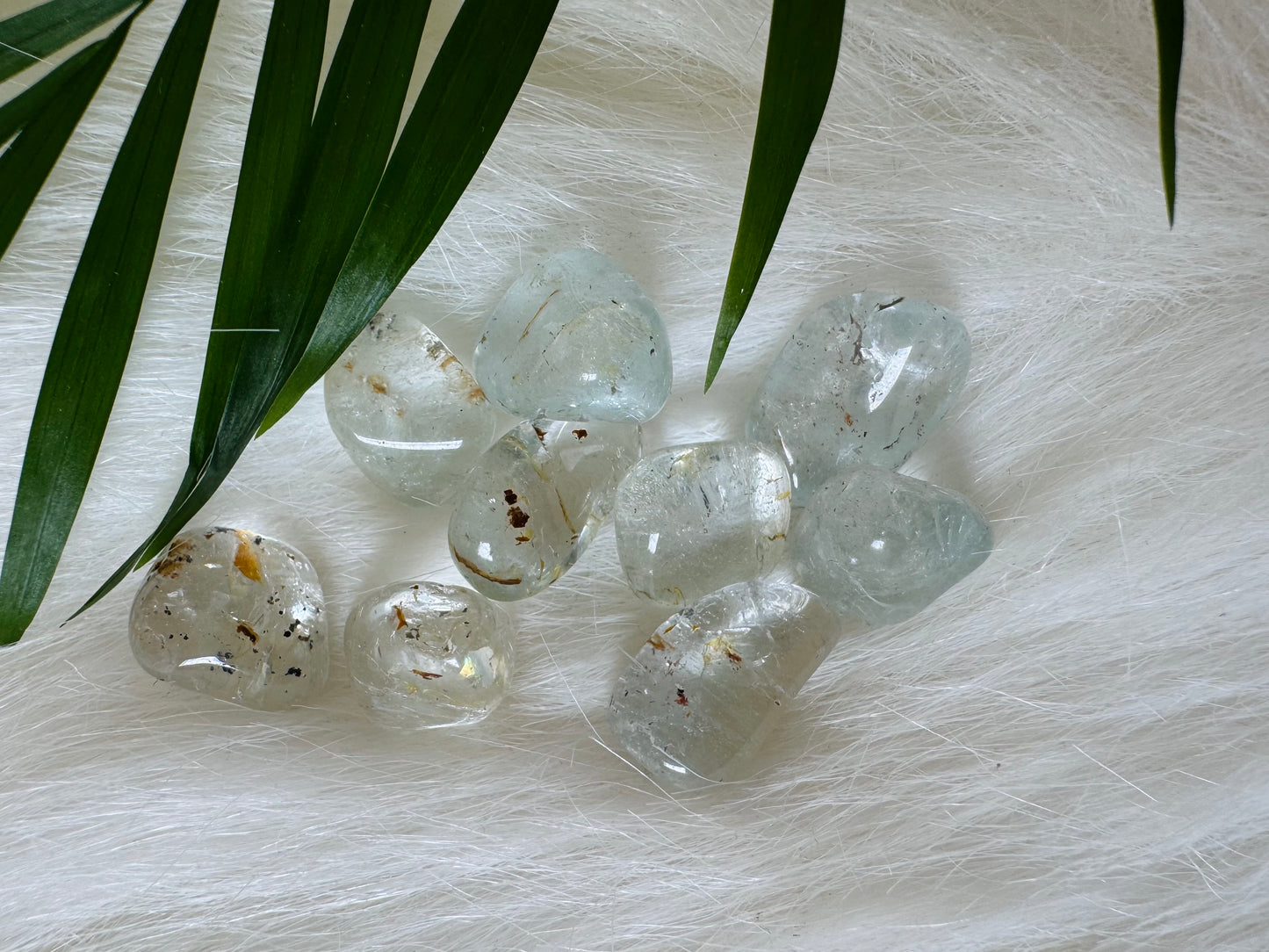 Blue Topaz Tumbled - Moon Room Shop and Wellness