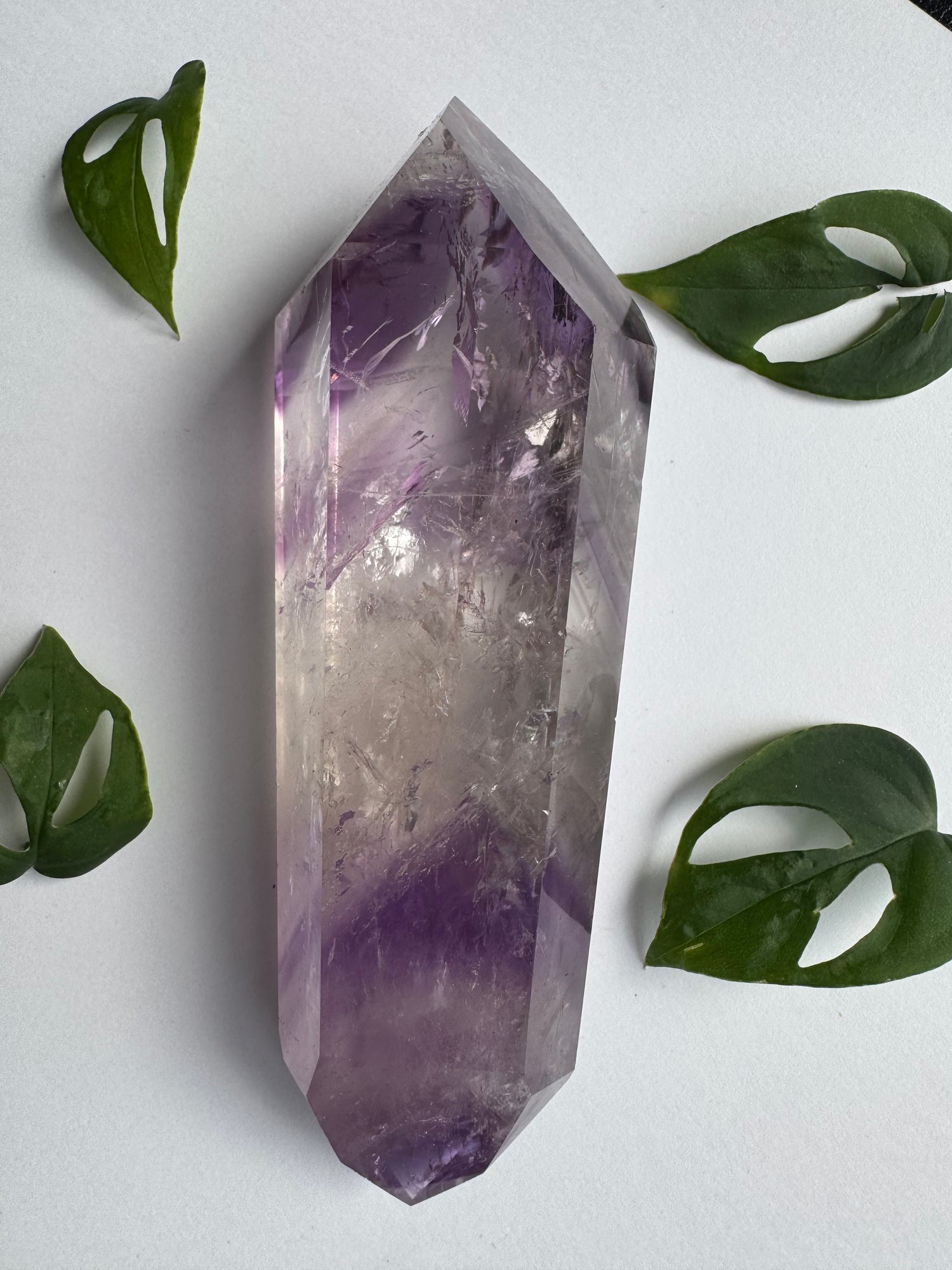 Phantom Amethyst Double Terminated  238 g Brazil - Moon Room Shop and Wellness