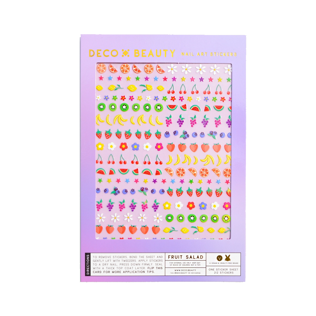 Fruit Salad -Nail Art - Moon Room Shop and Wellness