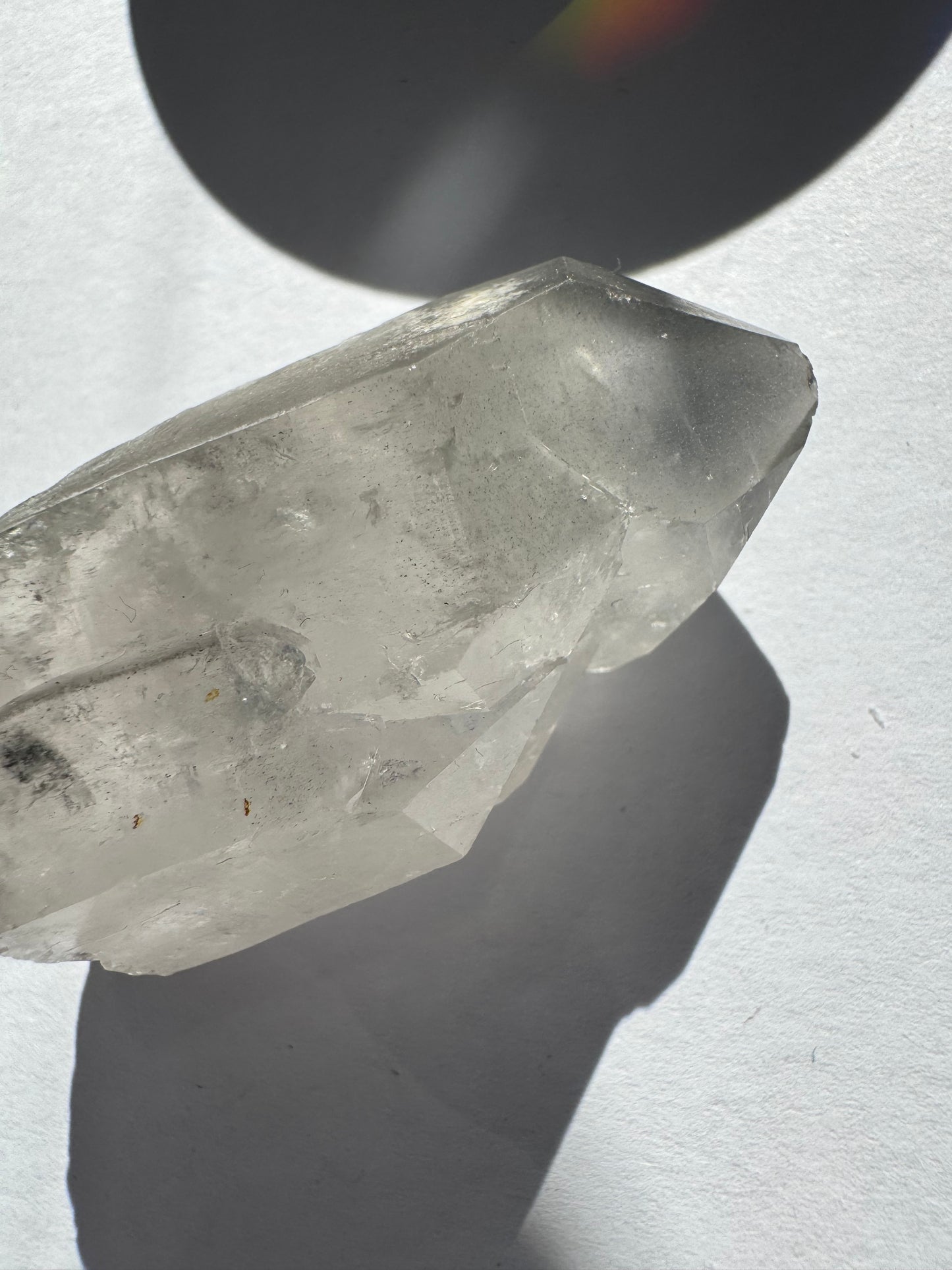 Black Phantom Quartz Point 31 g Brazil - Moon Room Shop and Wellness