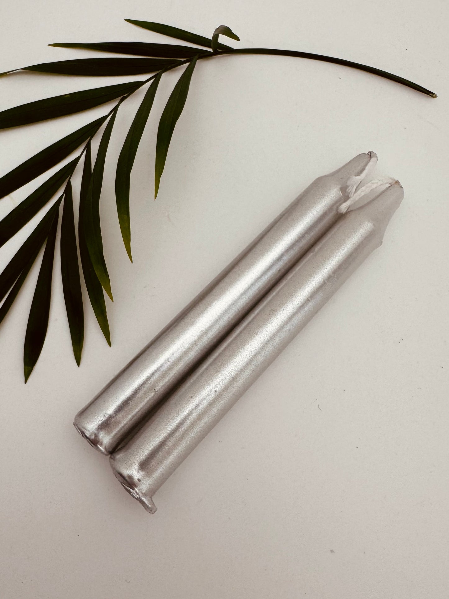 Silver Intention Candle 4 inch - Moon Room Shop and Wellness