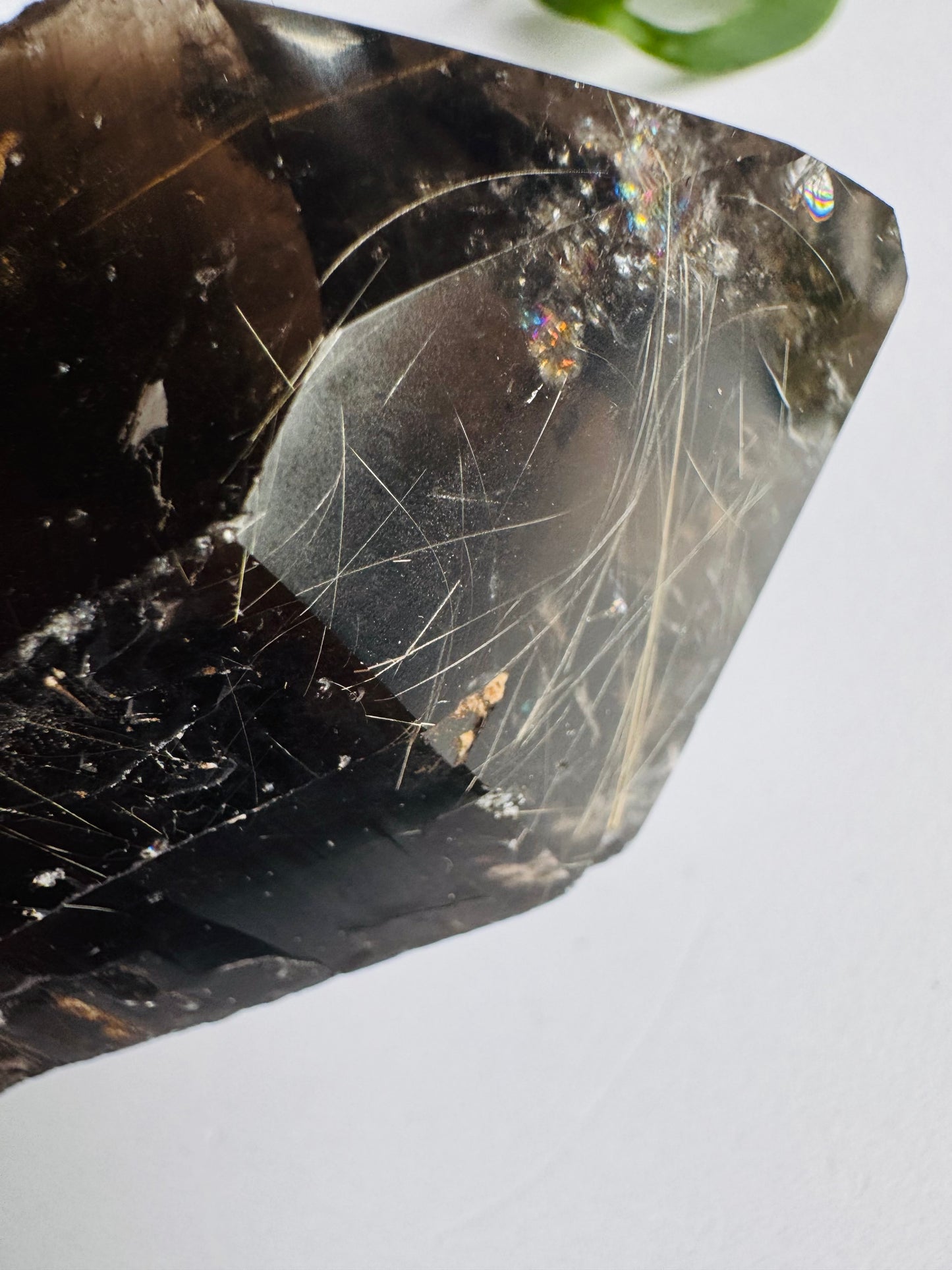 Smoky Quartz Rutilated Beauty 176 g. Brazil - Moon Room Shop and Wellness