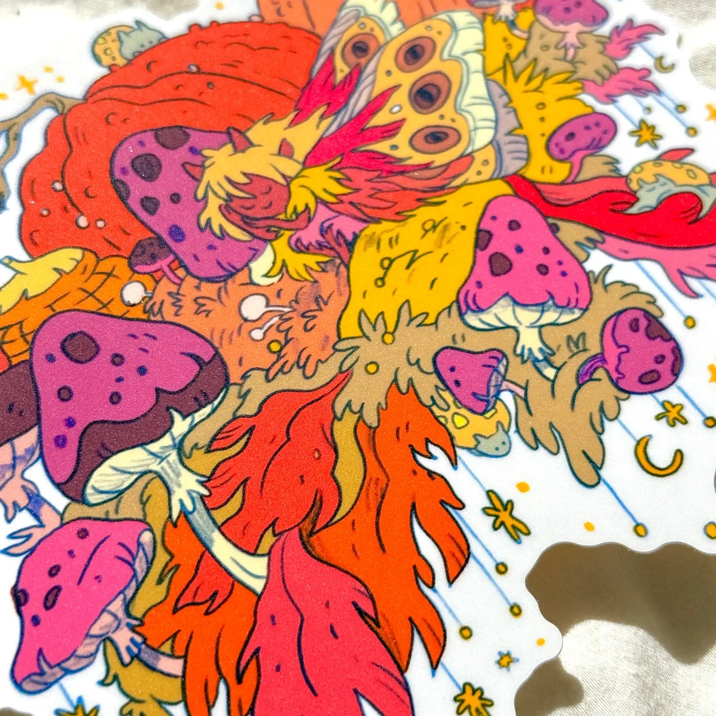 Fall Fairy Sticker- Large - Moon Room Shop and Wellness