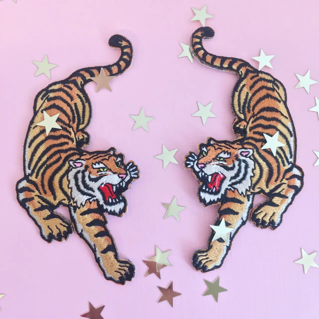 Tiger Patches Set of 2 - Moon Room Shop and Wellness