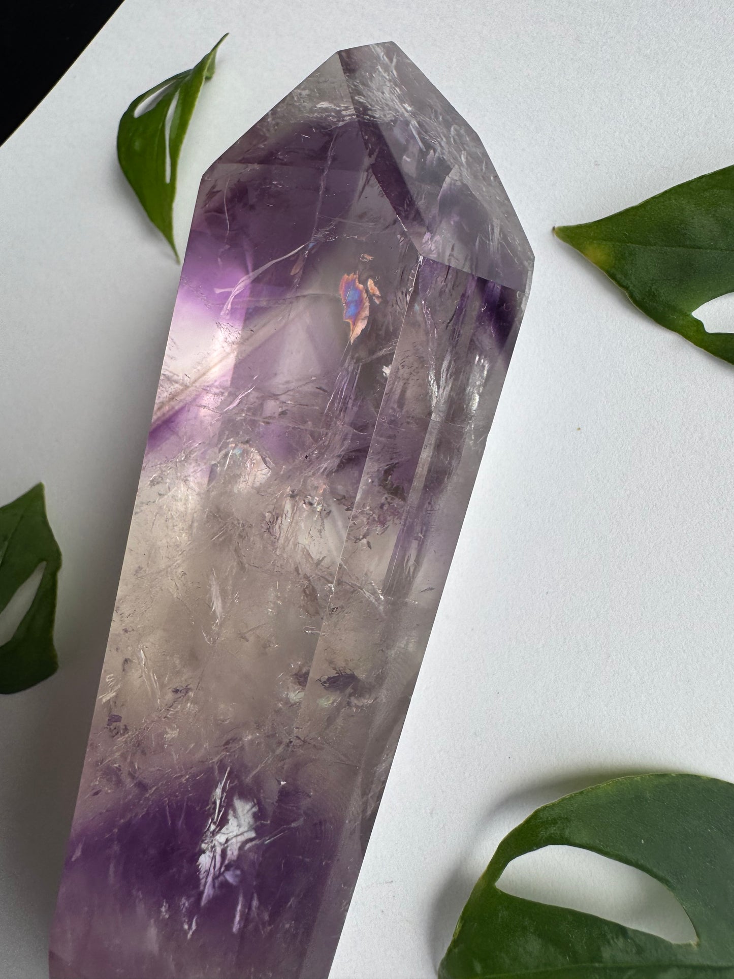 Phantom Amethyst Double Terminated  238 g Brazil - Moon Room Shop and Wellness