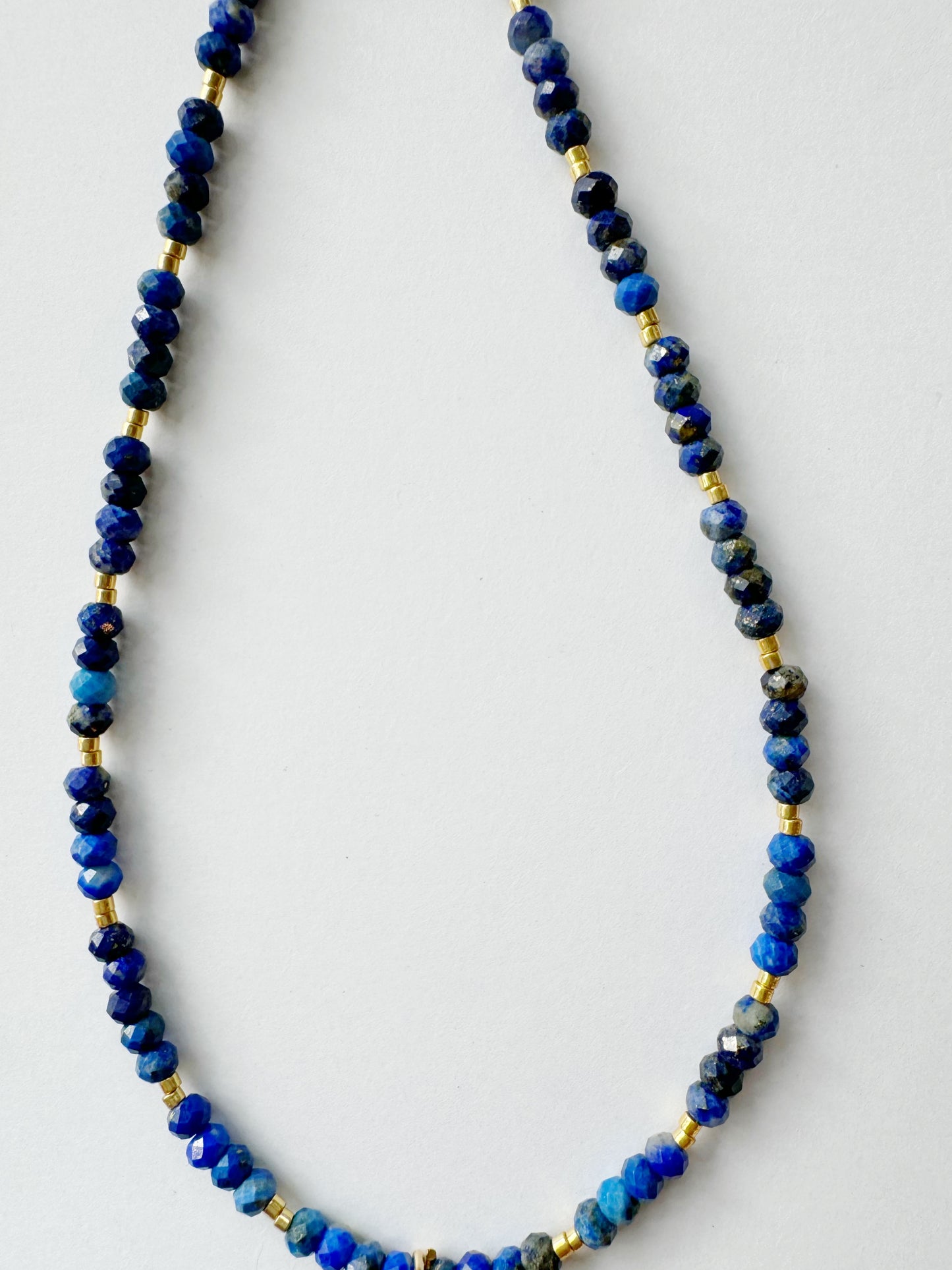 Lapis Moonstone Handmade Necklace - Moon Room Shop and Wellness