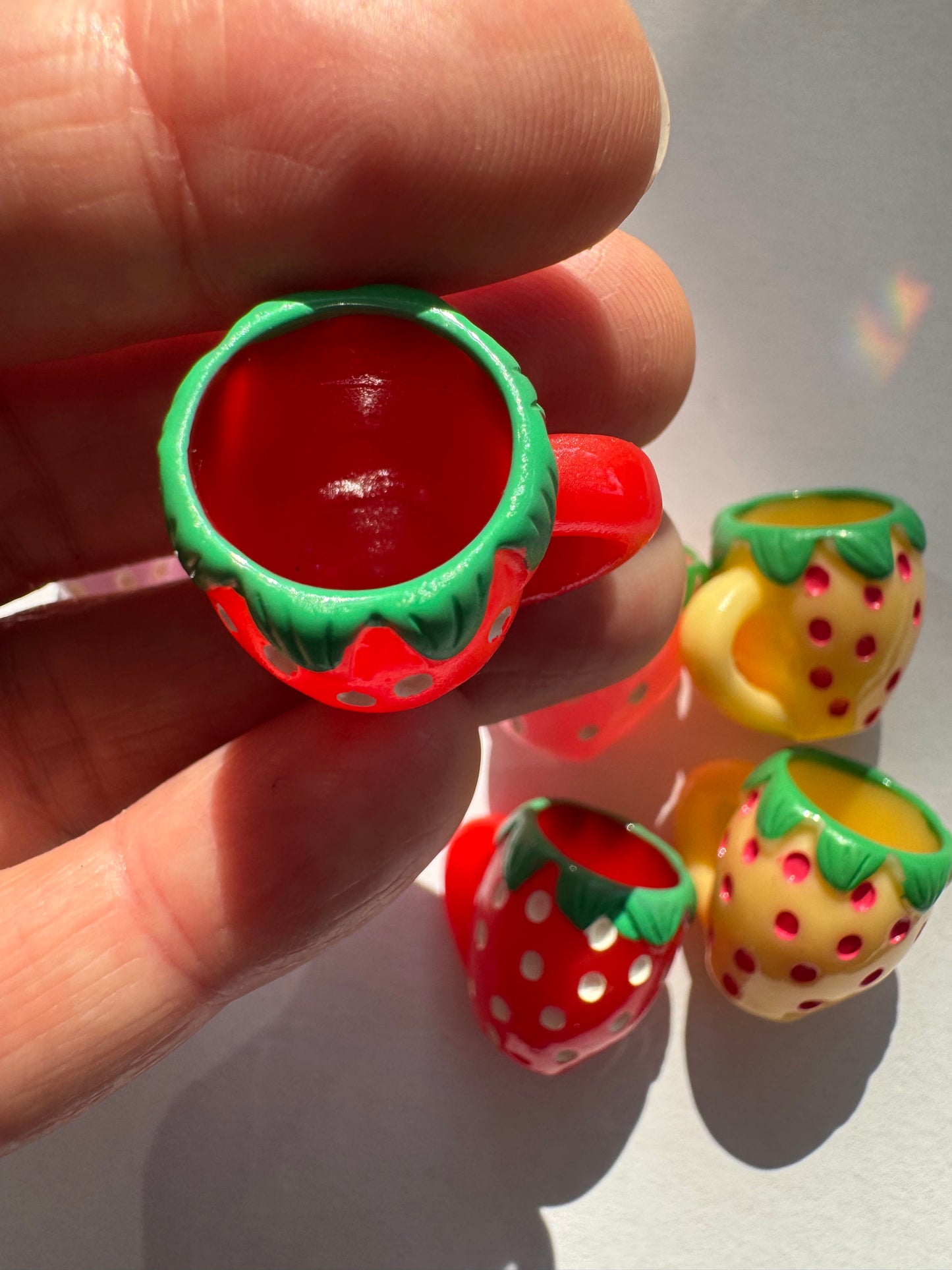 Strawberry Cup Charm - Moon Room Shop and Wellness