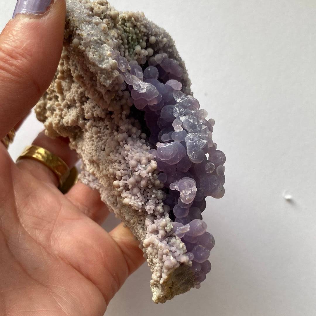 Grape Agate Botryoidal Specimen 190 g  Sulawesi, Indonesia - Moon Room Shop and Wellness