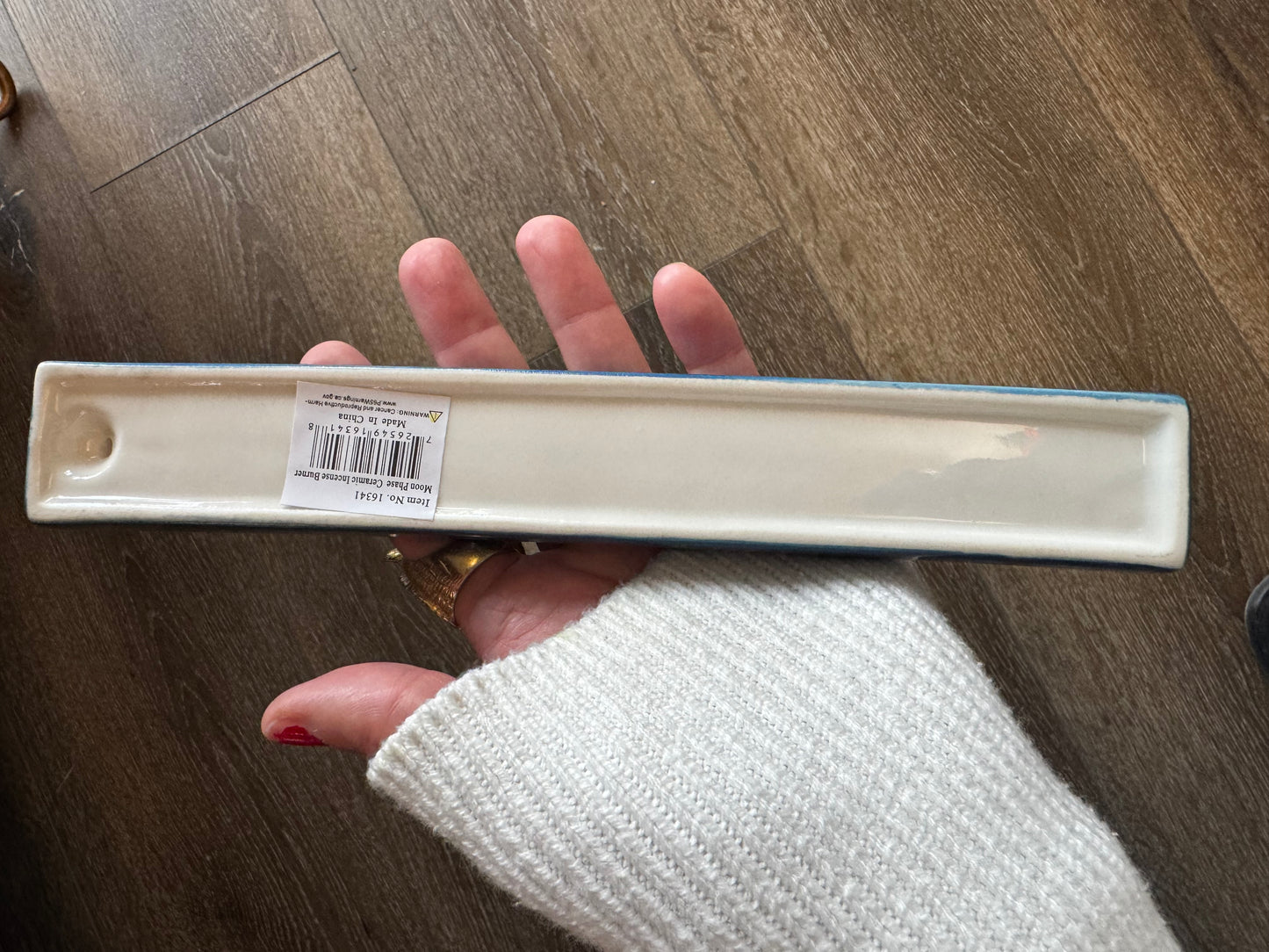 Moon Phases Ceramic Incense Burner - Moon Room Shop and Wellness