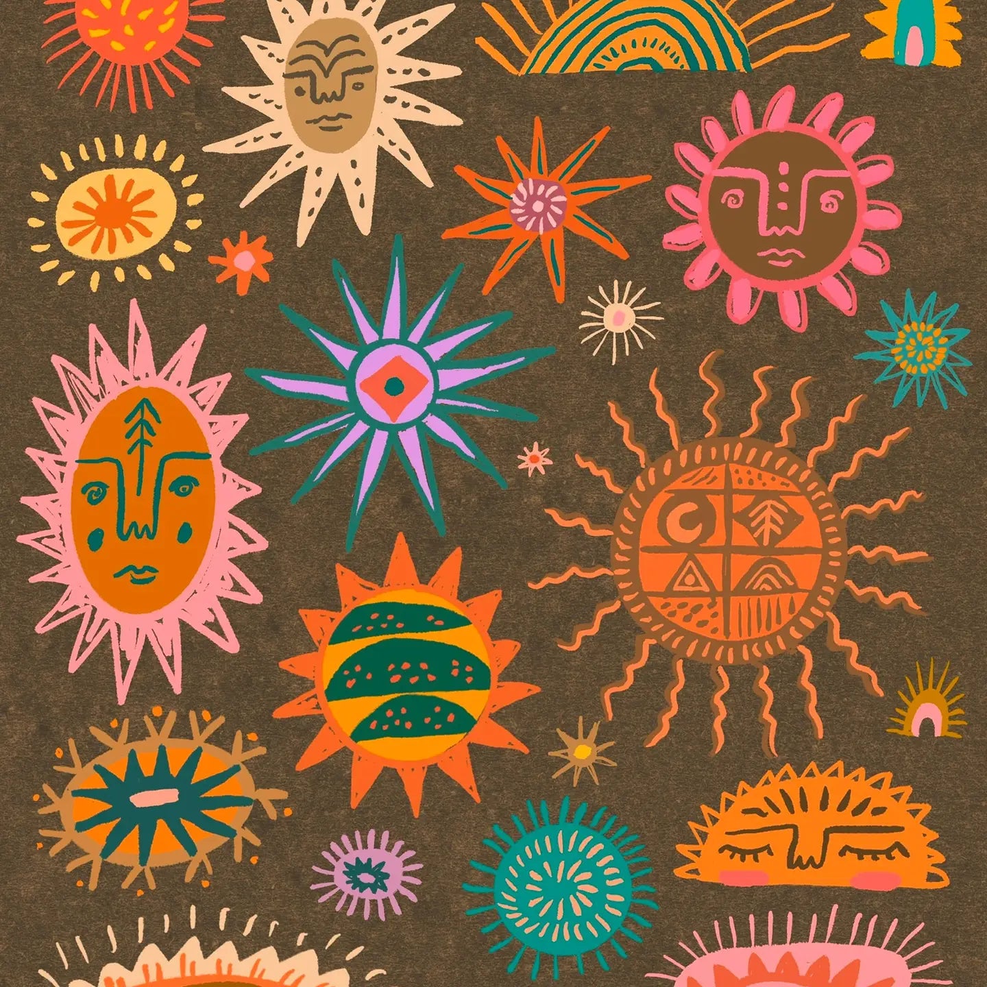 Solstice Sun Print 8x10 - Moon Room Shop and Wellness