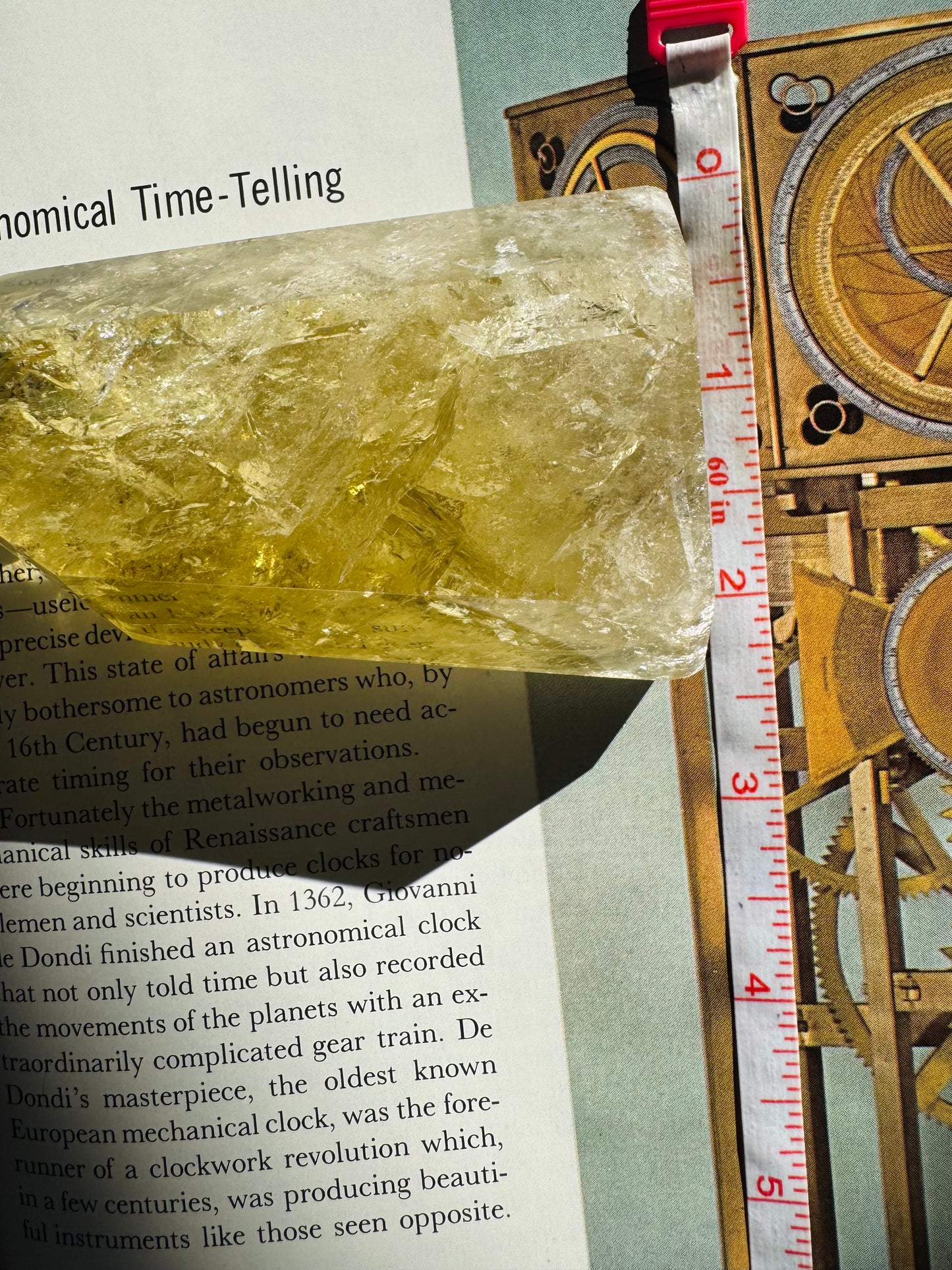 Lemon Quartz Tower 248 g Brazil Gorgeous - Moon Room Shop and Wellness