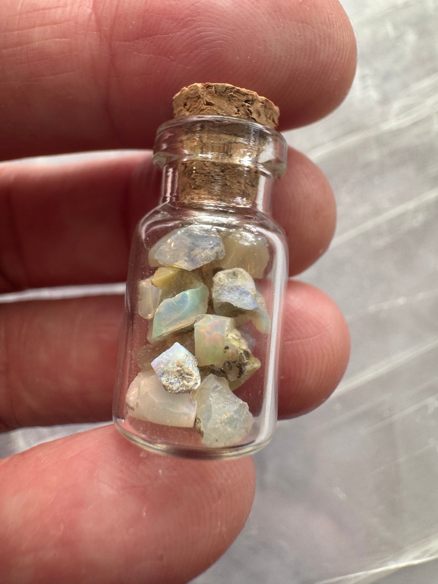 Mini Ethiopian Opal Jars 1 ml - Moon Room Shop and Wellness