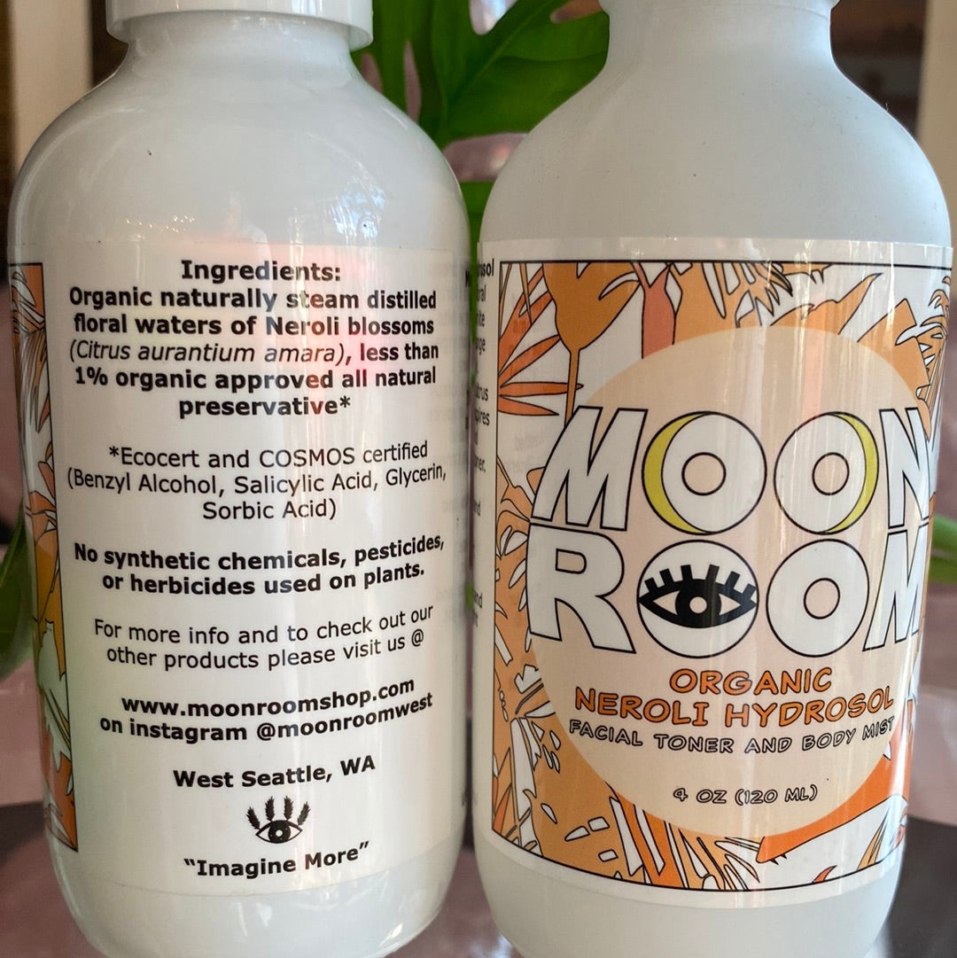 Moon Room Organic Neroli Hydrosol - Moon Room Shop and Wellness