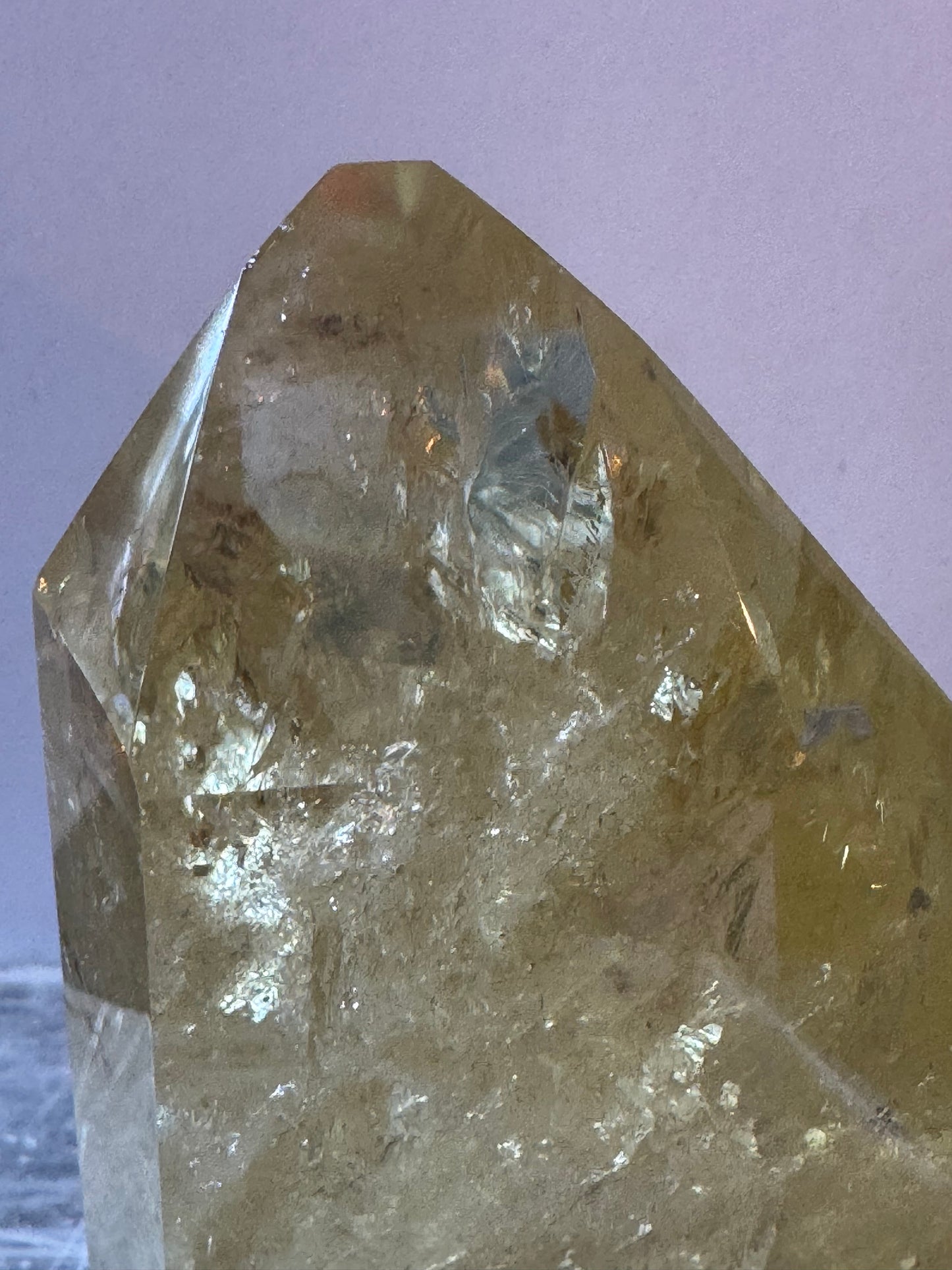Lemon Quartz Tower 250 g Brazil Gorgeous - Moon Room Shop and Wellness