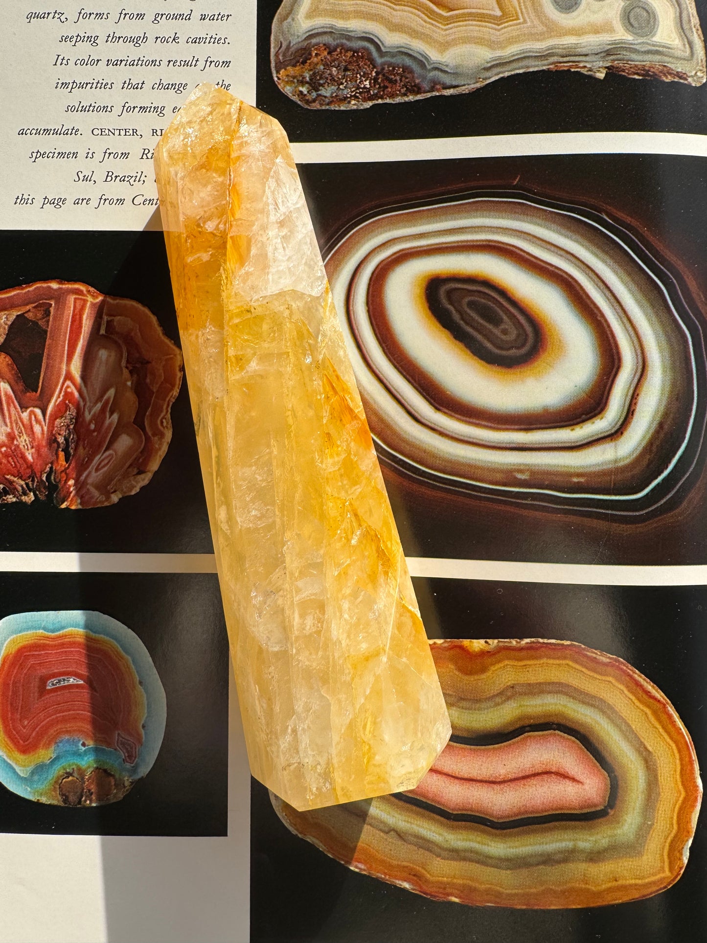 Golden Healer Quartz Tower 310 g Brazil - Divine Beauty - Moon Room Shop and Wellness