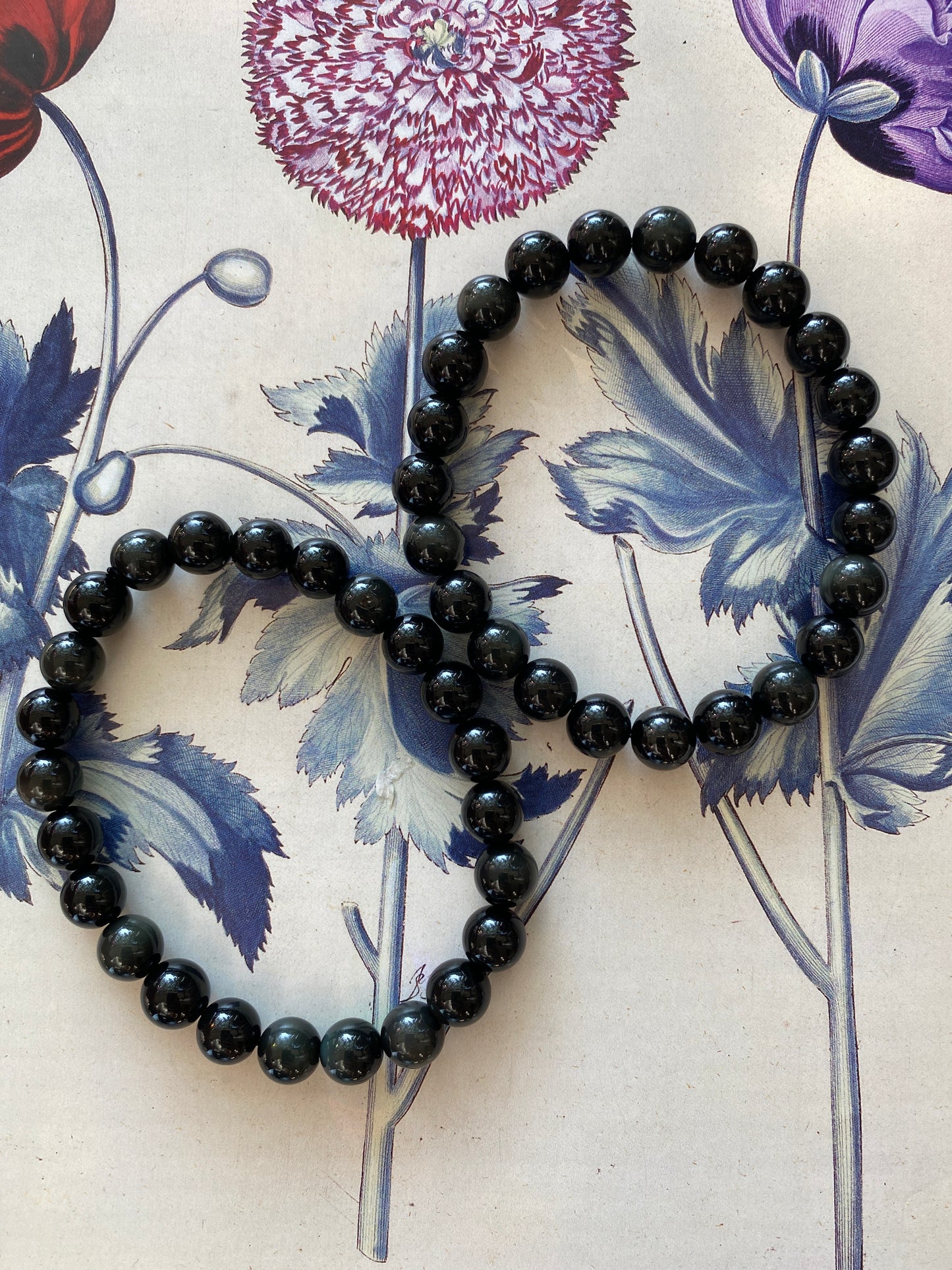 Rainbow Obsidian 8mm Stretch Bracelet - Moon Room Shop and Wellness