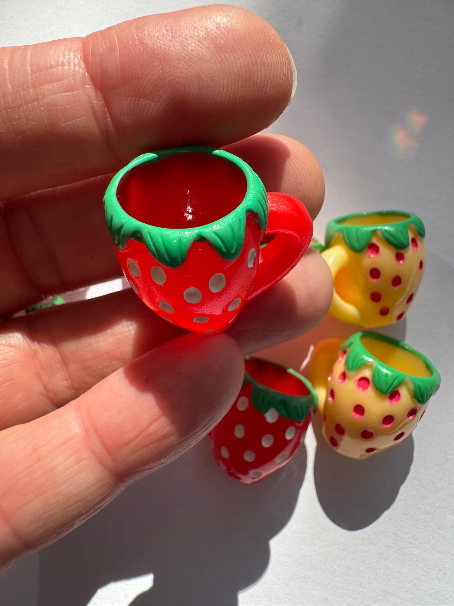 Strawberry Cup Charm - Moon Room Shop and Wellness