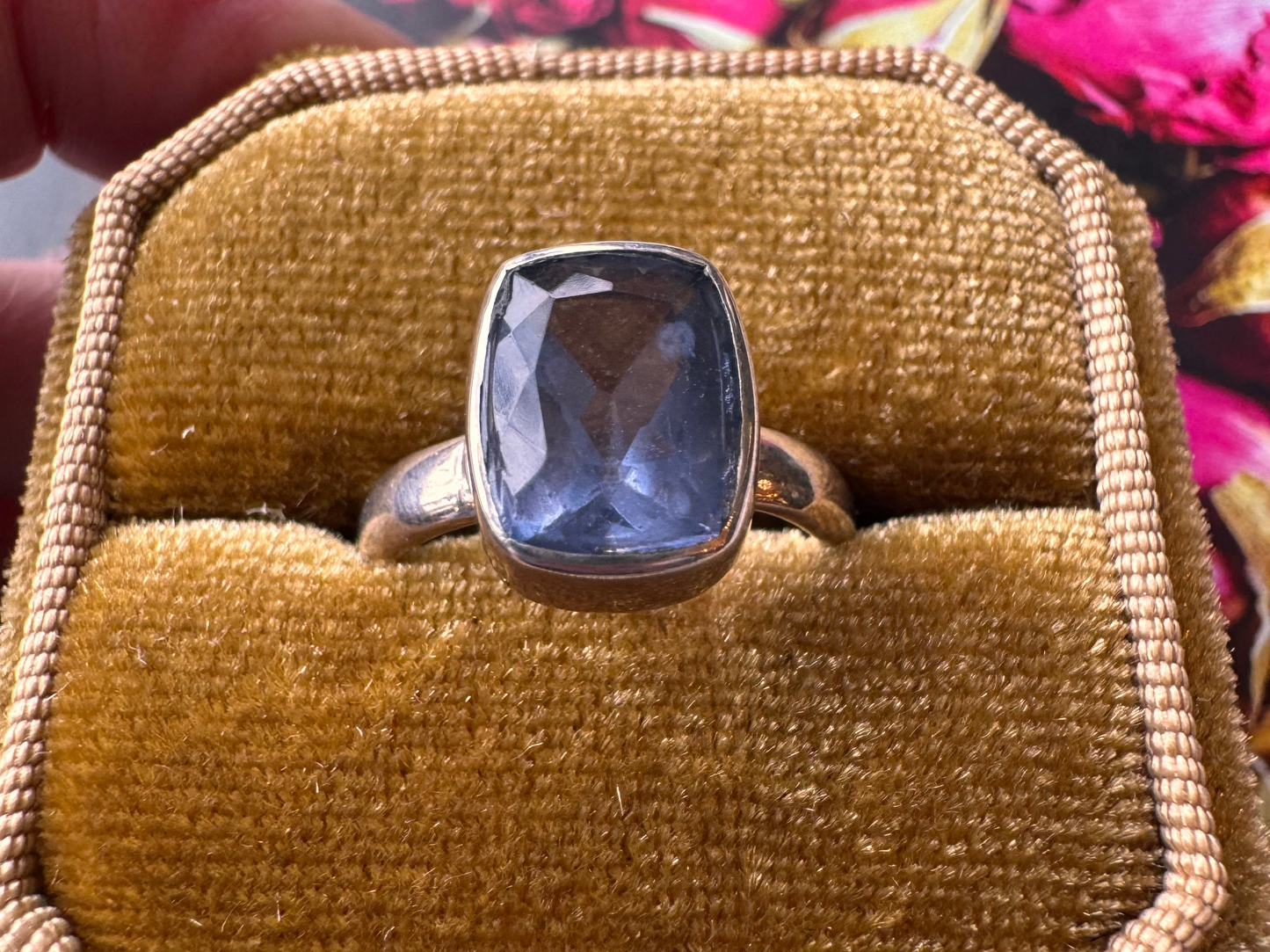 Purple Fluorite Sterling Silver Ring Size 7 - Moon Room Shop and Wellness