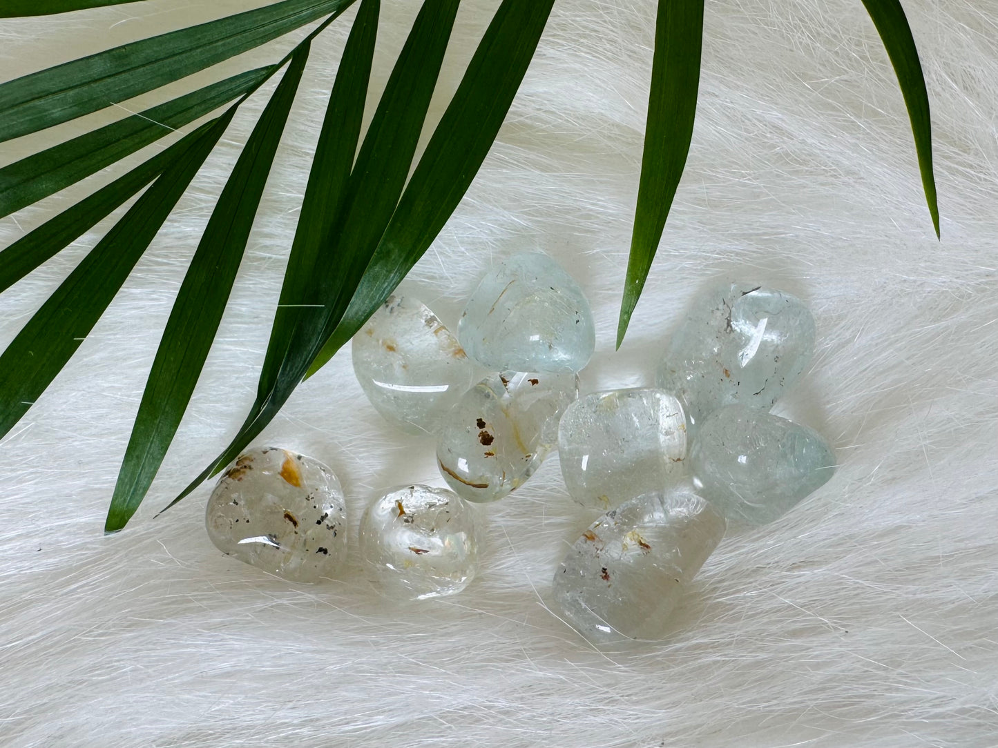 Blue Topaz Tumbled - Moon Room Shop and Wellness