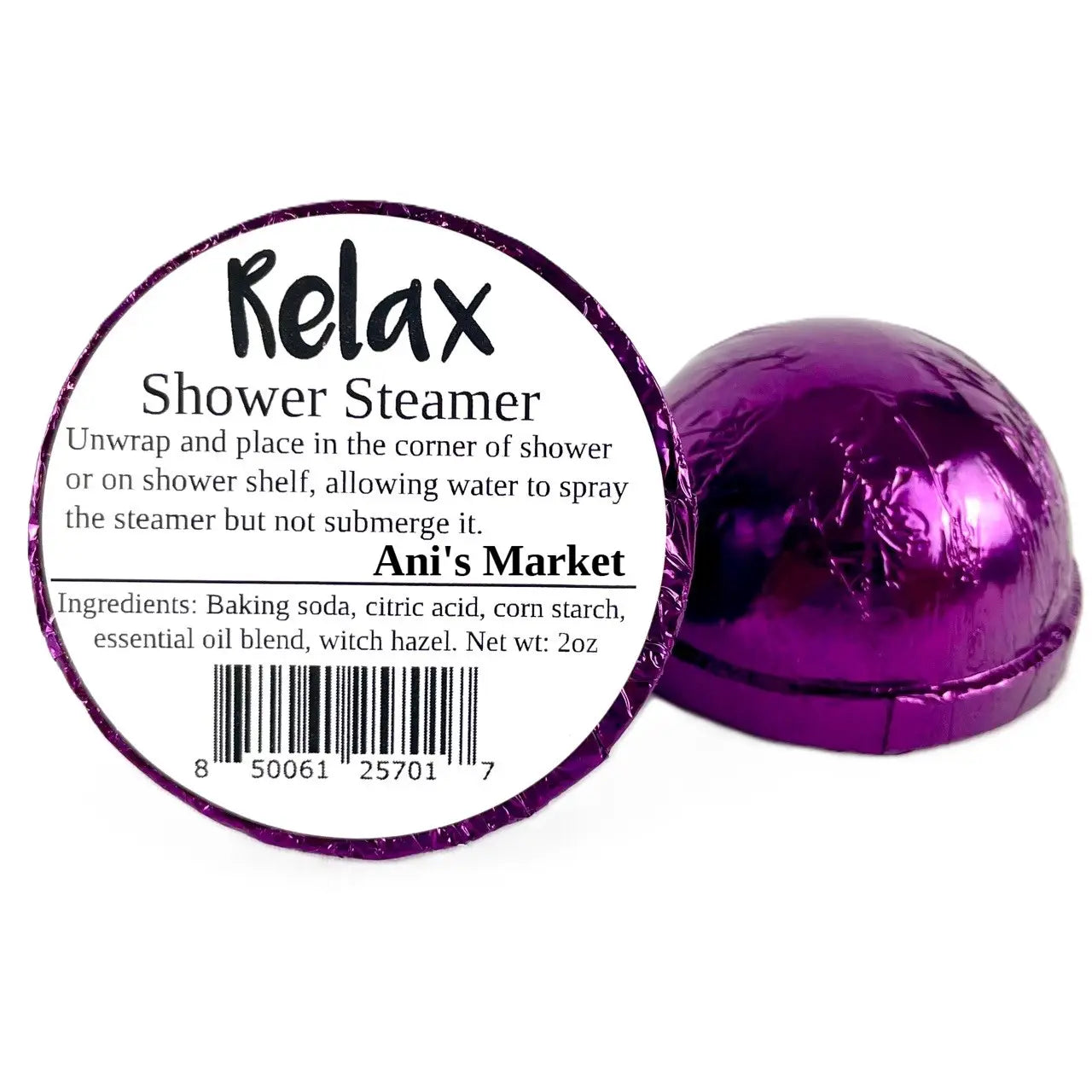 RELAX - Shower Steamer - Moon Room Shop and Wellness