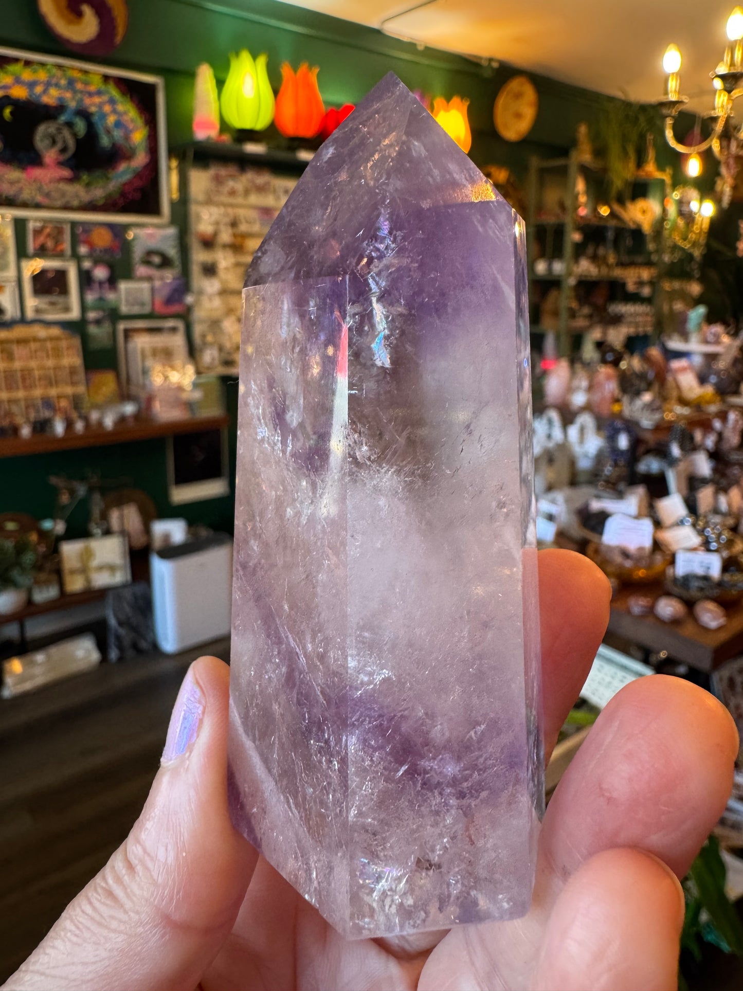 Phantom Amethyst Tower 206 g Brazil - Moon Room Shop and Wellness