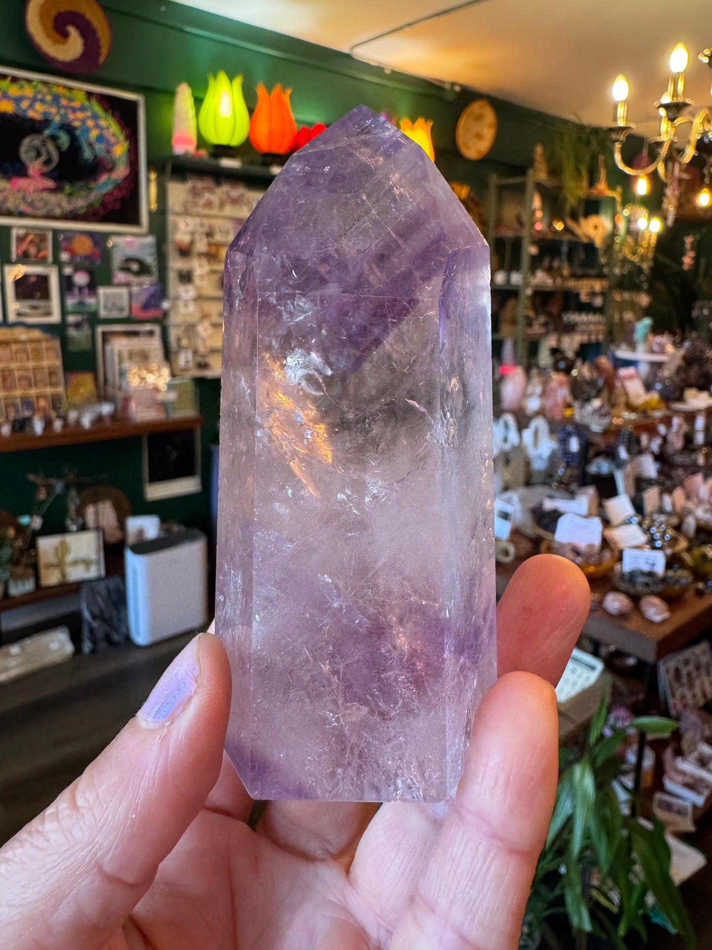 Phantom Amethyst Tower 206 g Brazil - Moon Room Shop and Wellness