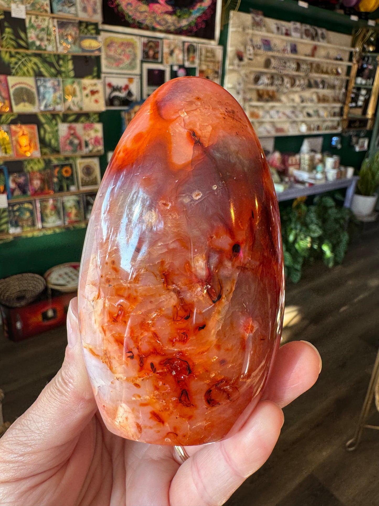 Carnelian Freeform 1.18 lb Madagascar - Moon Room Shop and Wellness