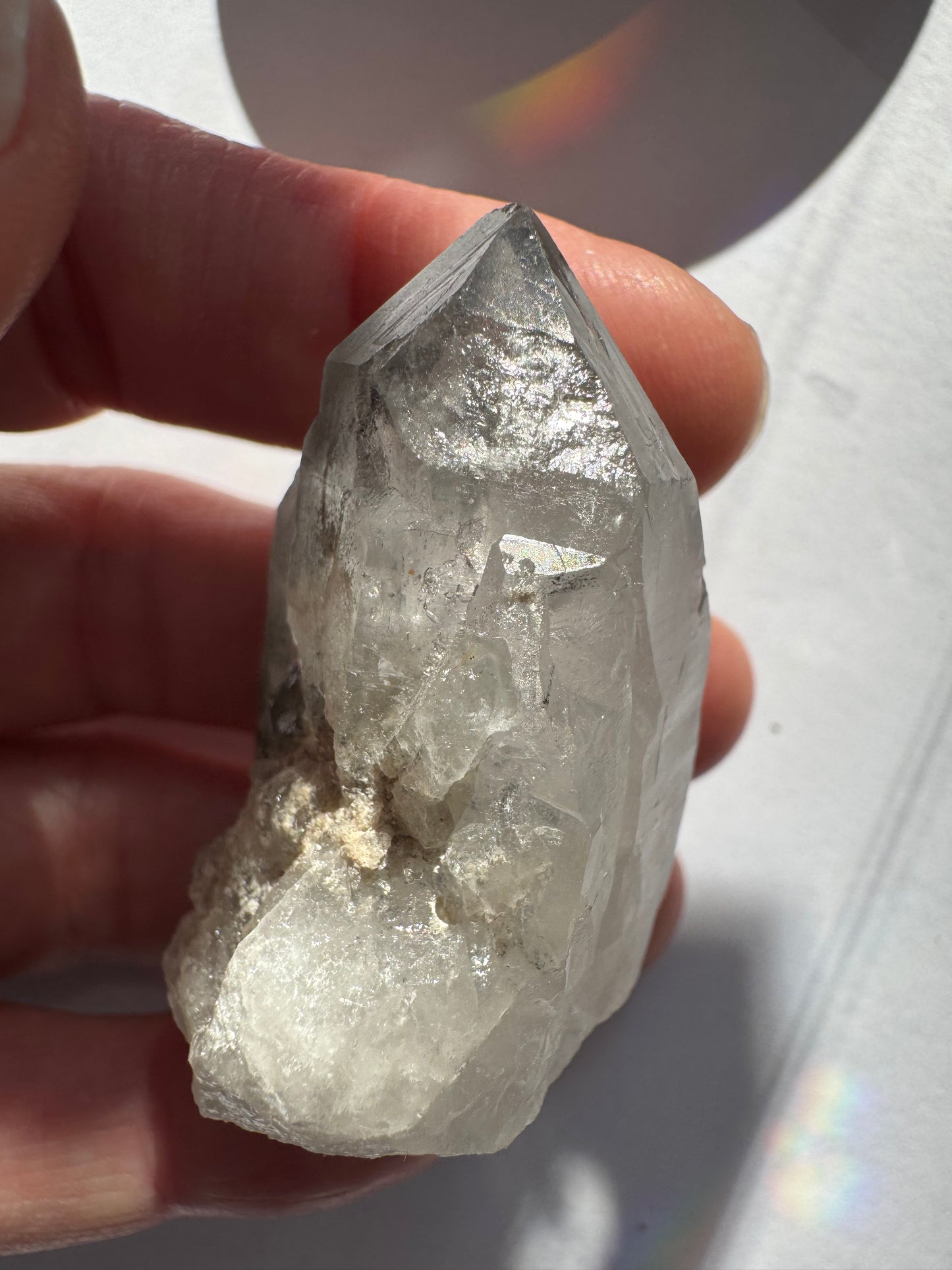Black Phantom Quartz Point 41 g Brazil - Moon Room Shop and Wellness